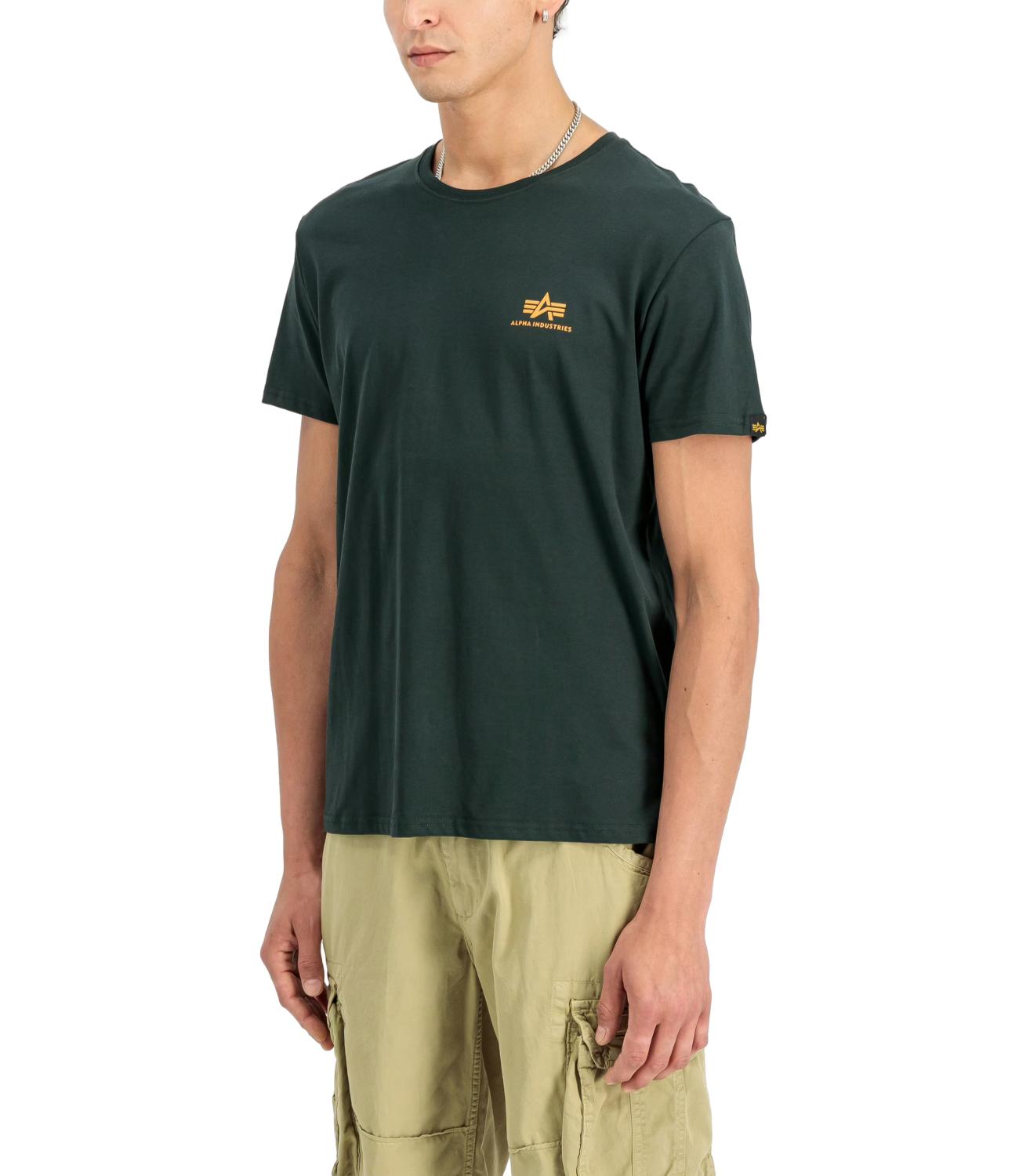 Alpha Industries T-Shirt da Uomo - Dark Petrol - Ss188505