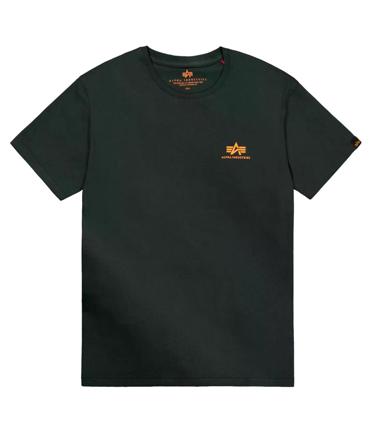 Alpha Industries T-Shirt da Uomo - Dark Petrol - Ss188505