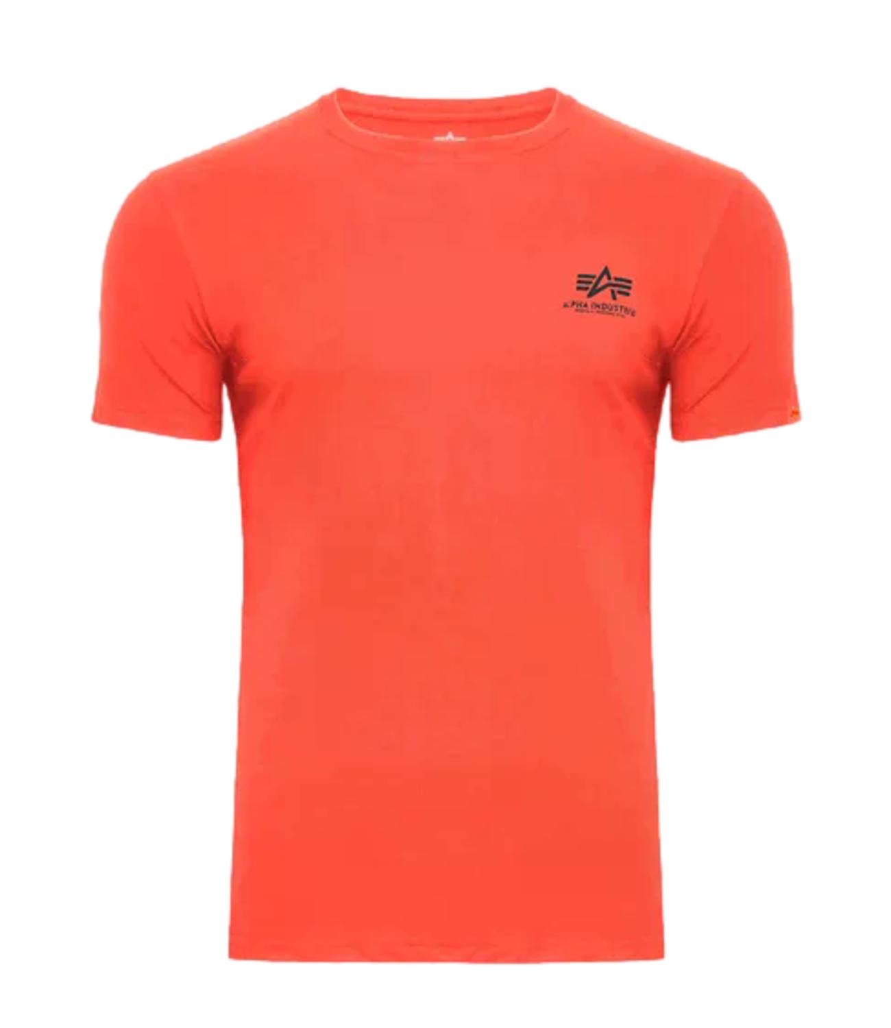 Alpha Industries T-Shirt da Uomo - Radiant Red - Ss188505