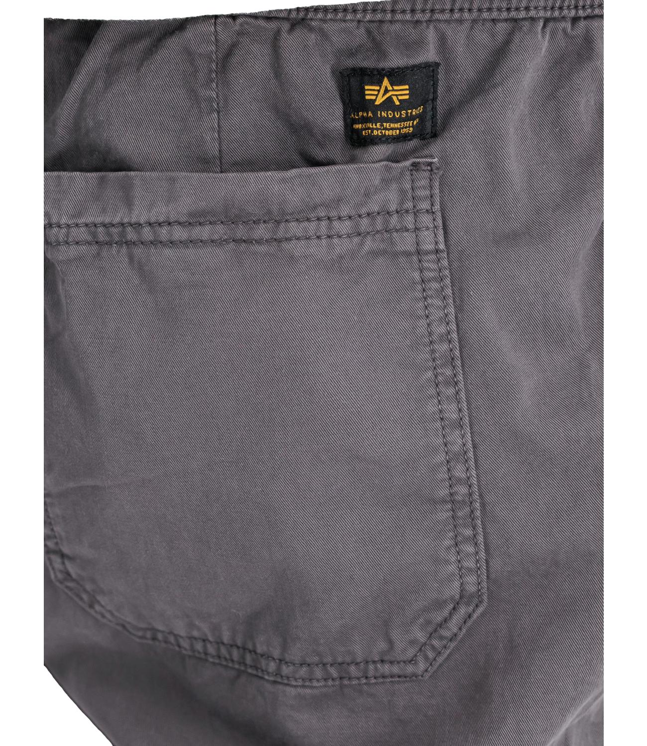 Alpha Industries Bermuda con laccio da Uomo - Vintage Grey - Ss156262