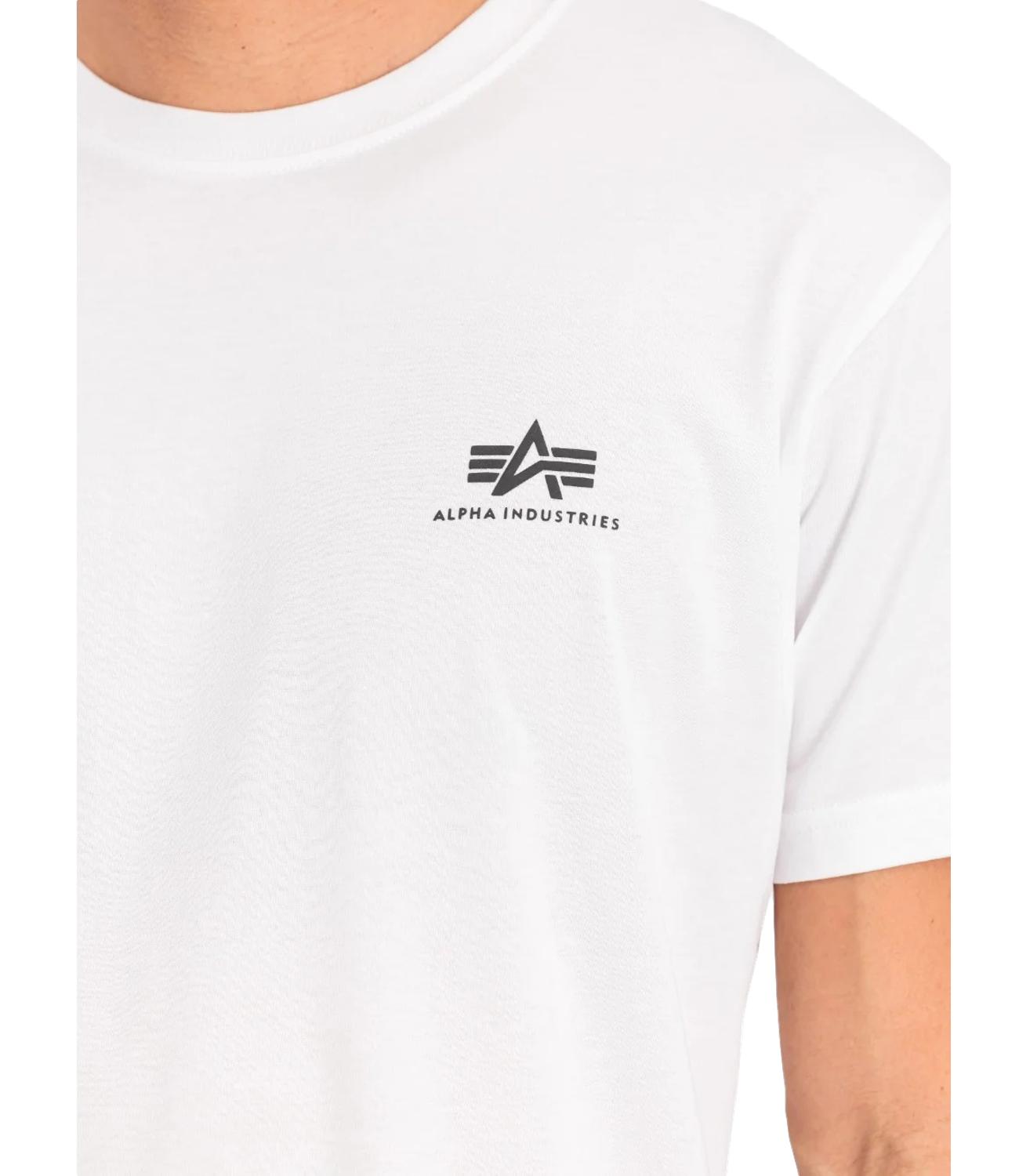 Alpha Industries T-Shirt da Uomo - White - Ss188505