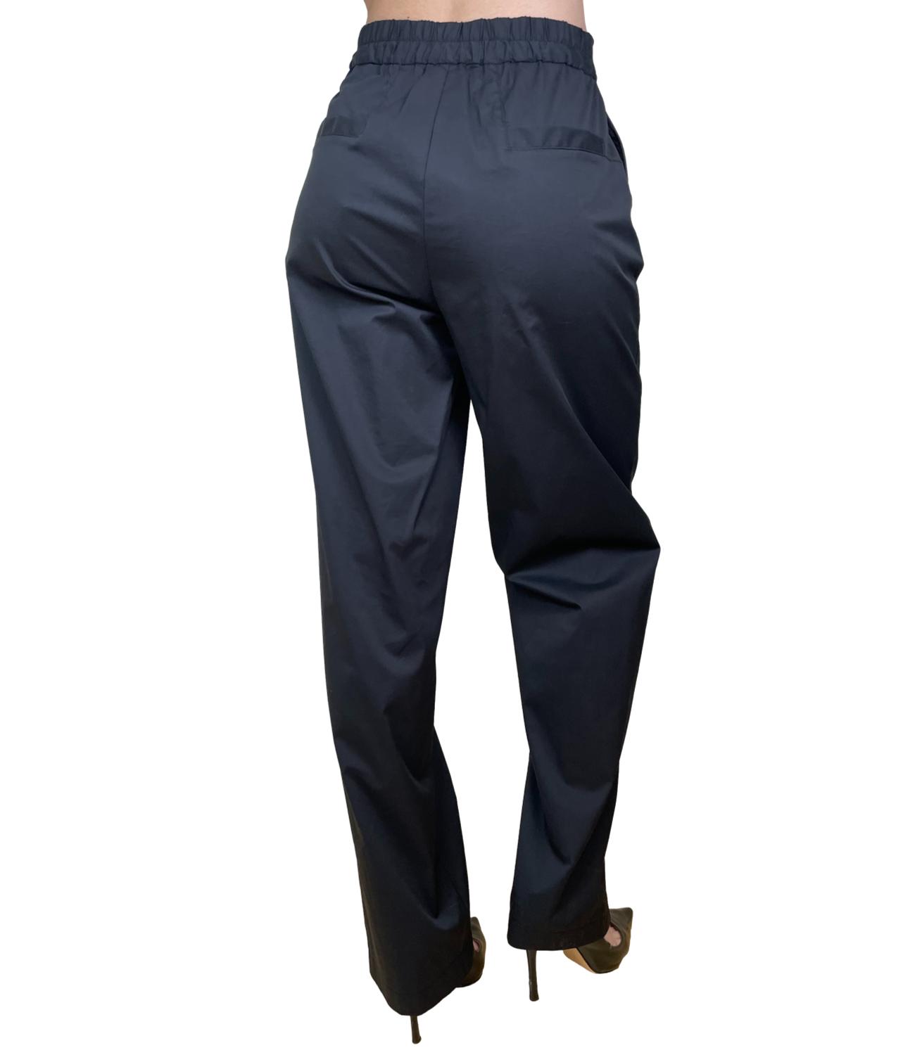 Angela Davis Pantalone Nero Donna