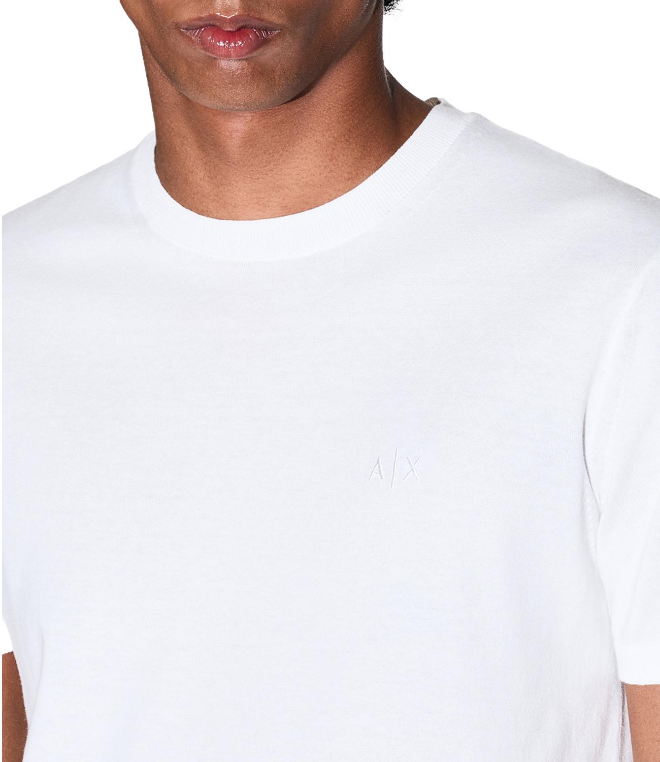 Armani Exchange T-Shirt da Uomo - Off White