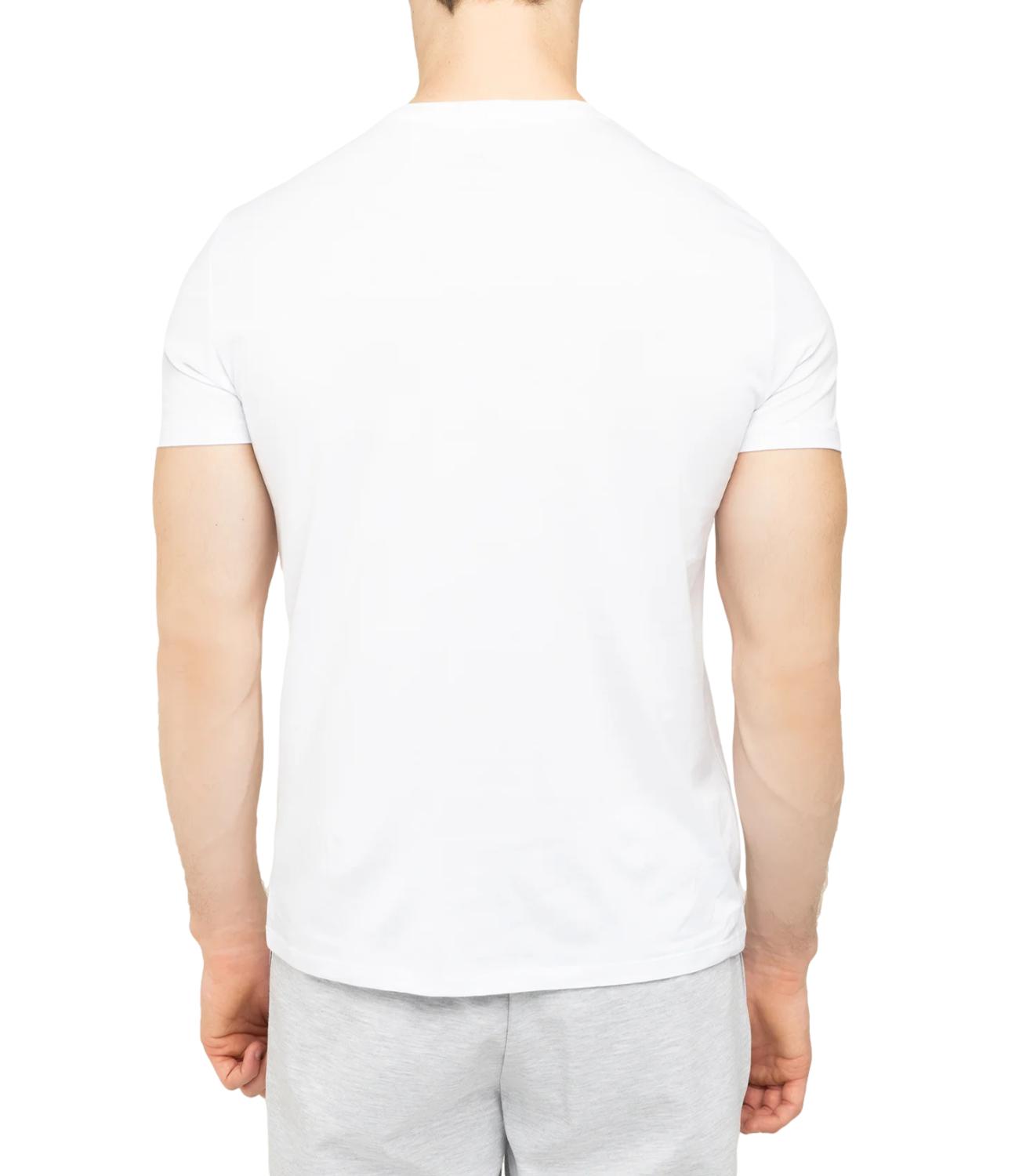 T-shirt Armani Exchange no logo bianca