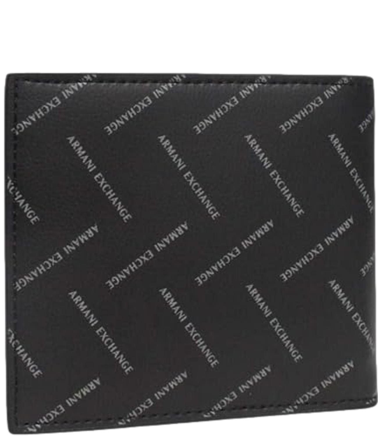 Armani Exchange Portafogli da Uomo - Black/chiseled Stone - Xm000167af22654