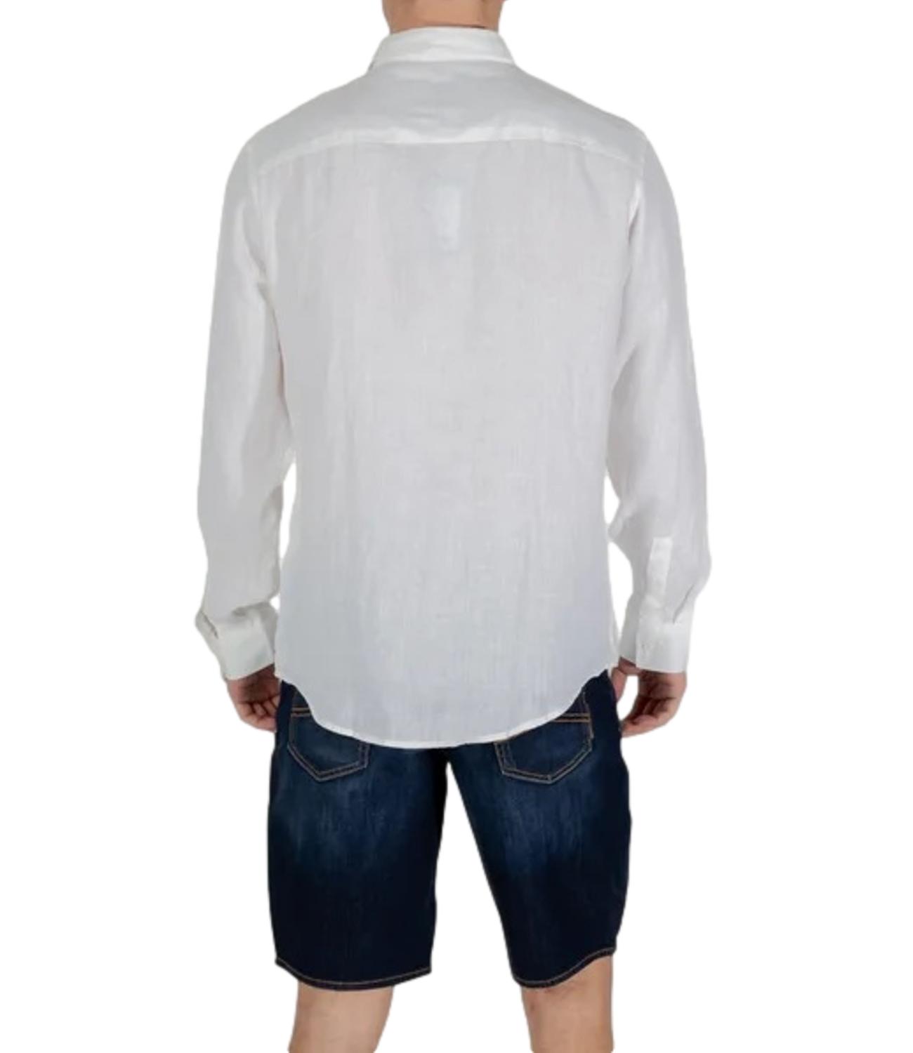 Armani Exchange Camicia da Uomo - White