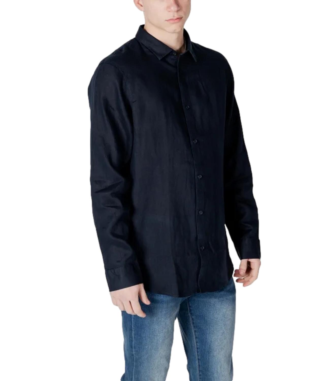 Armani Exchange Camicia da Uomo - Black