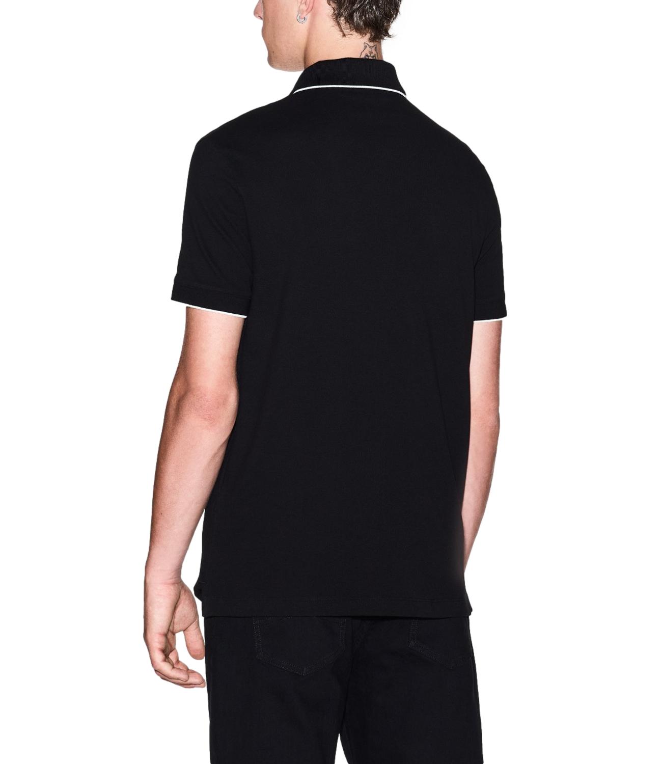 Polo AX nera con copertura nera tono su tono