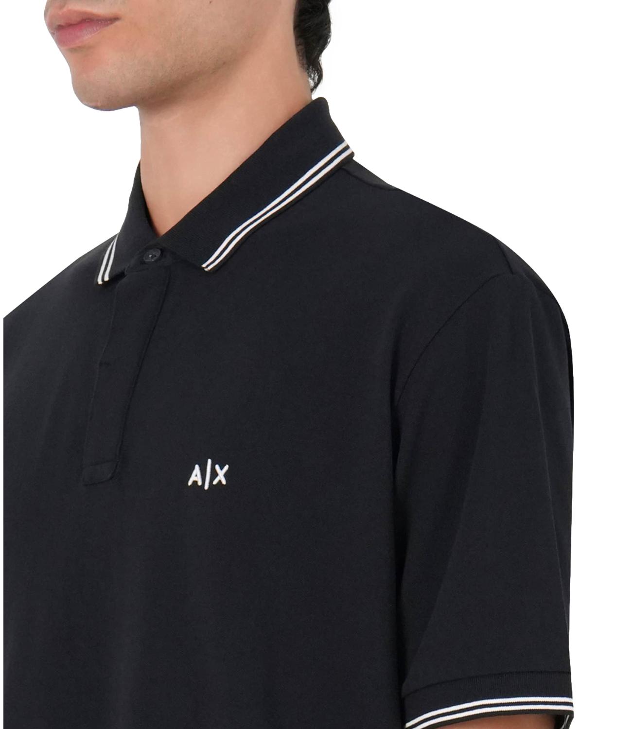 Armani Exchange Polo da Uomo - Deep Navy