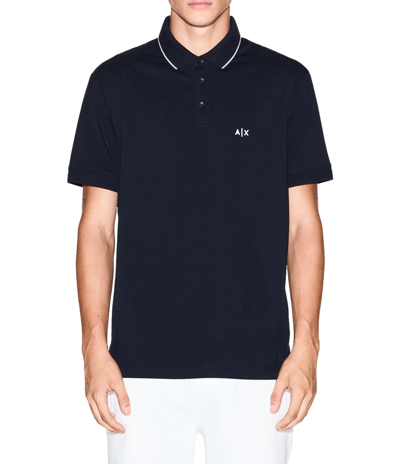 Armani Exchange Polo da Uomo - Deep Navy