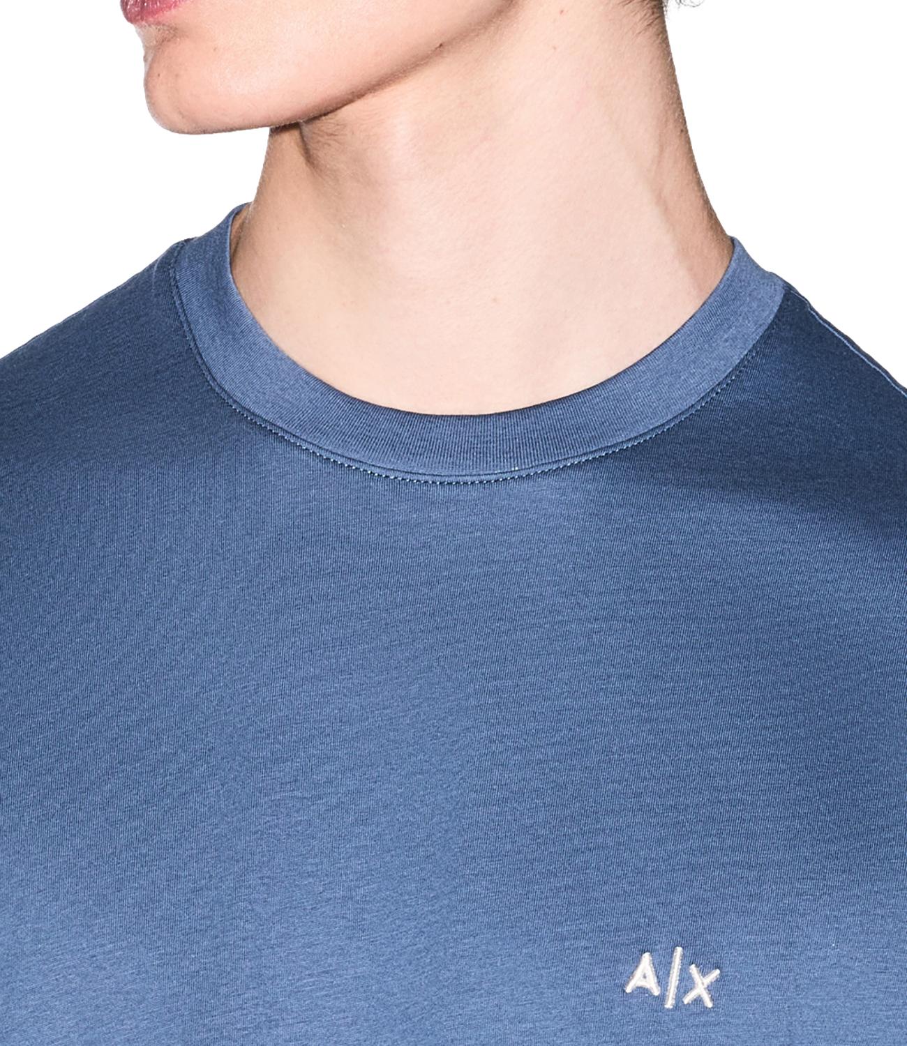 Armani Exchange T-Shirt da Uomo - China Blue
