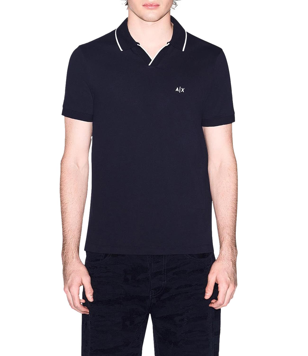 Armani Exchange Polo da Uomo - Deep Navy
