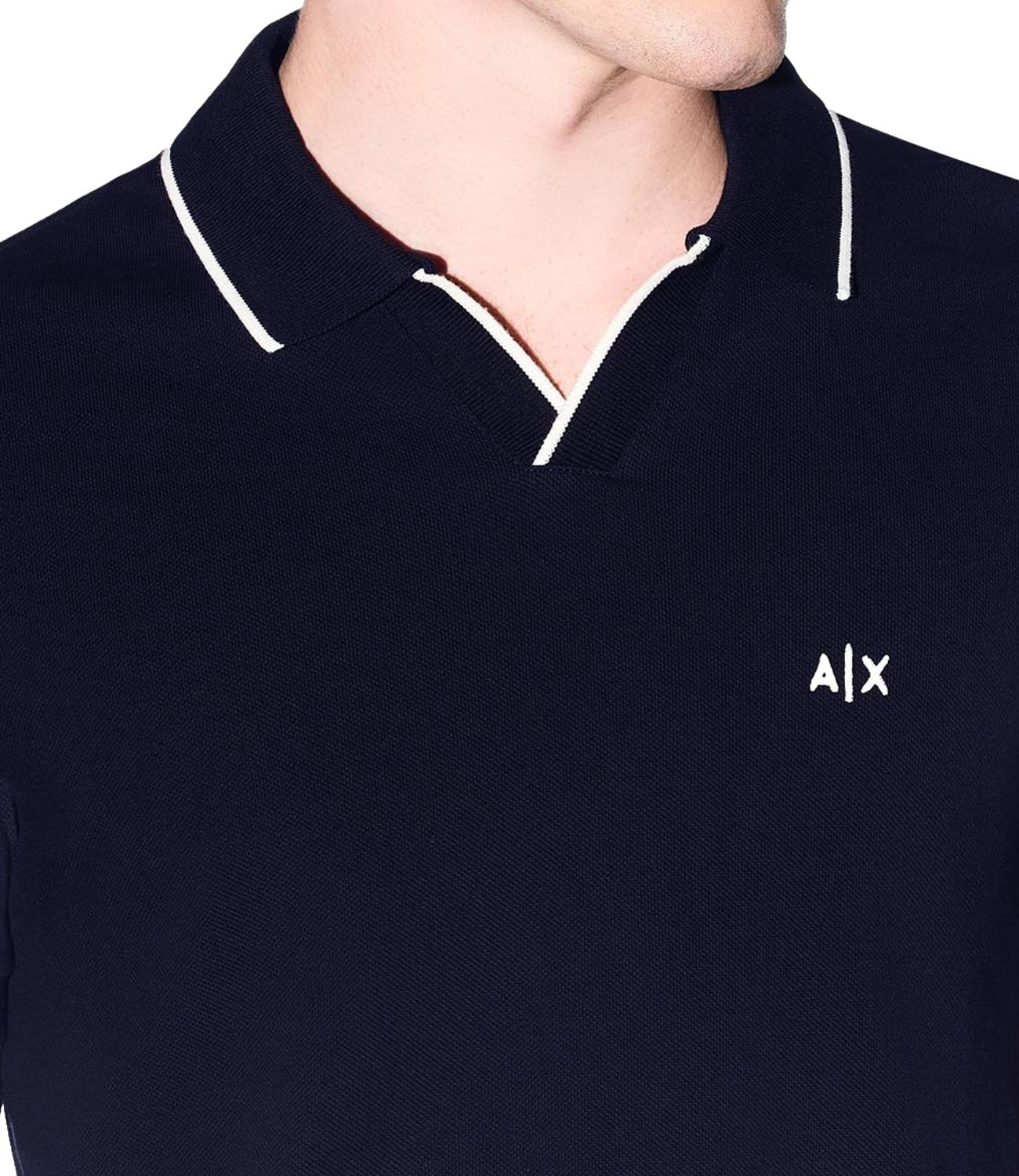 Armani Exchange Polo da Uomo - Deep Navy