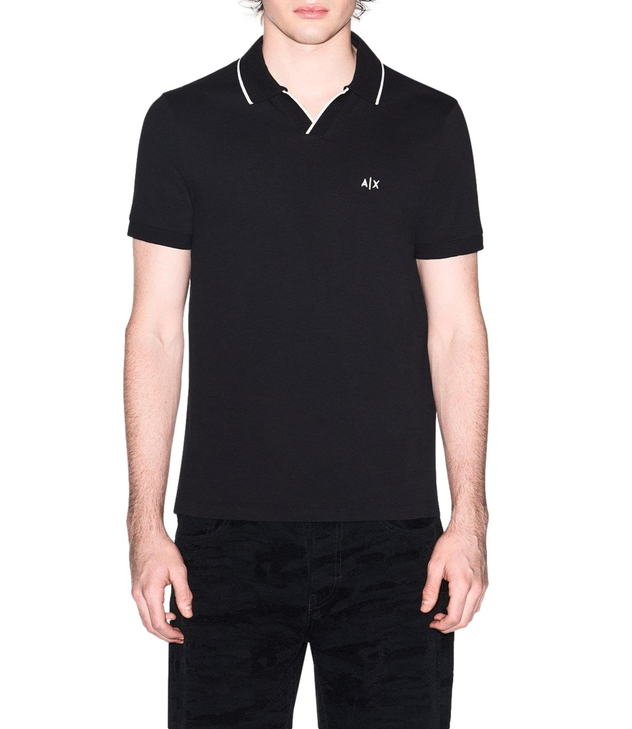Armani Exchange Polo da Uomo - Black
