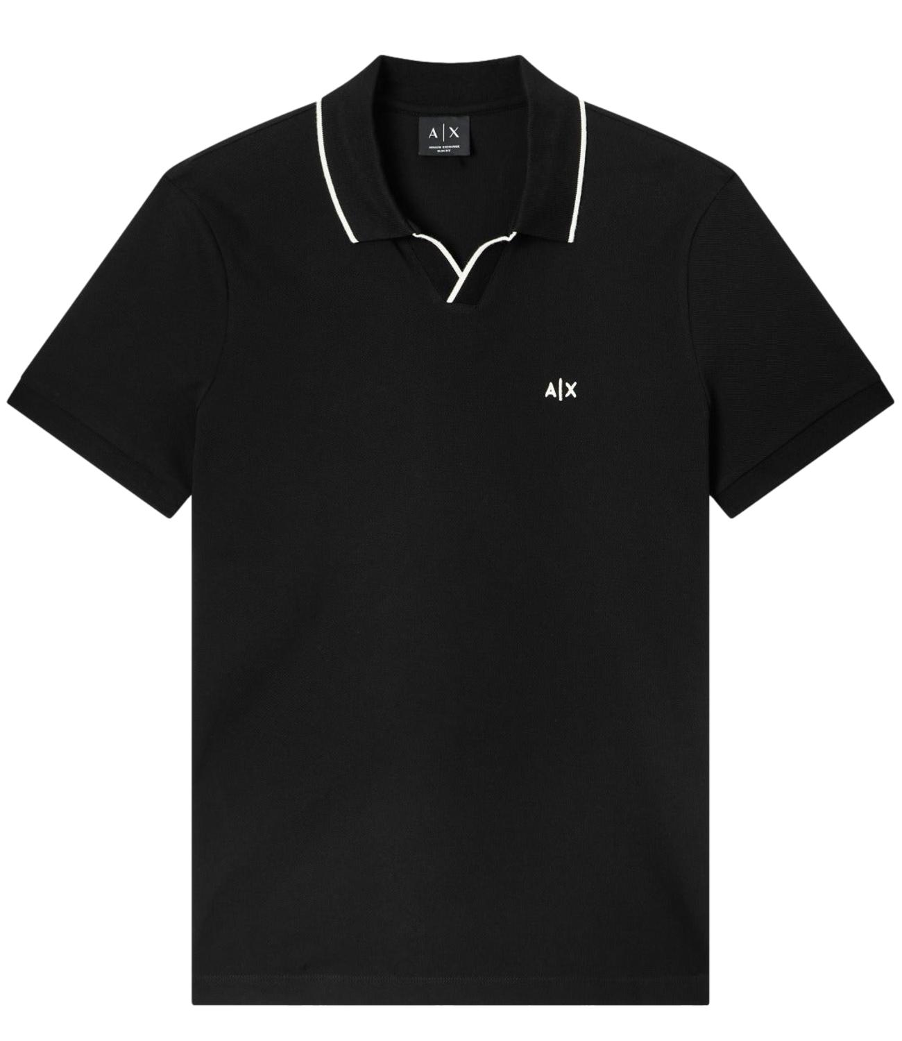 Armani Exchange Polo da Uomo - Black
