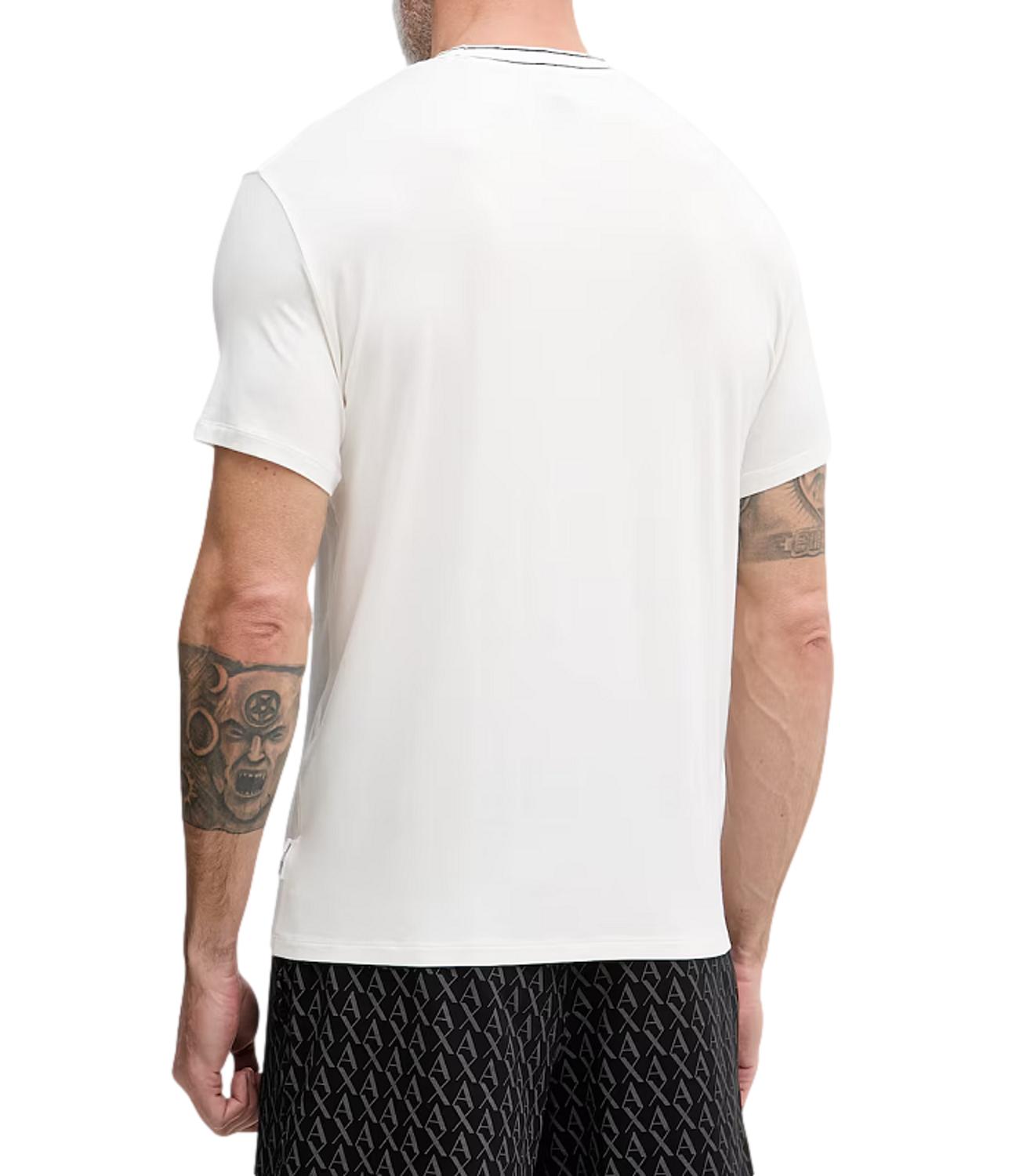 Armani Exchange T-Shirt da Uomo - Off White