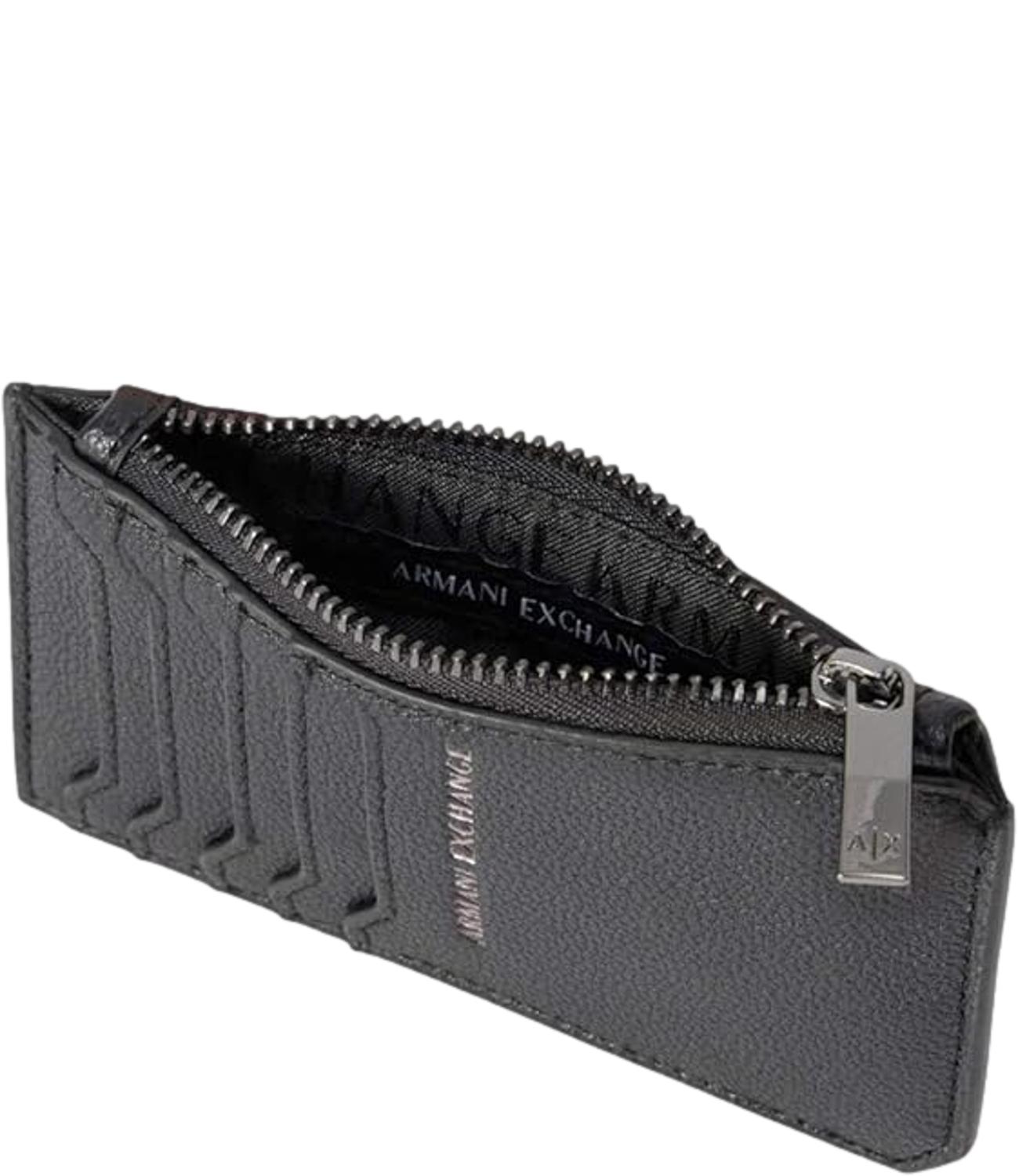 Armani Exchange Portafogli da Uomo - Black - Xm002593af22651