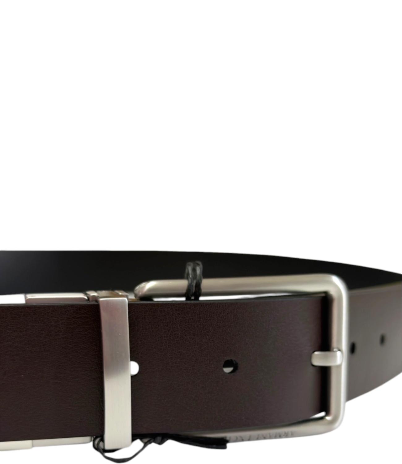 Armani Exchange Cintura da Uomo - Black/brown - Xm002663af22853