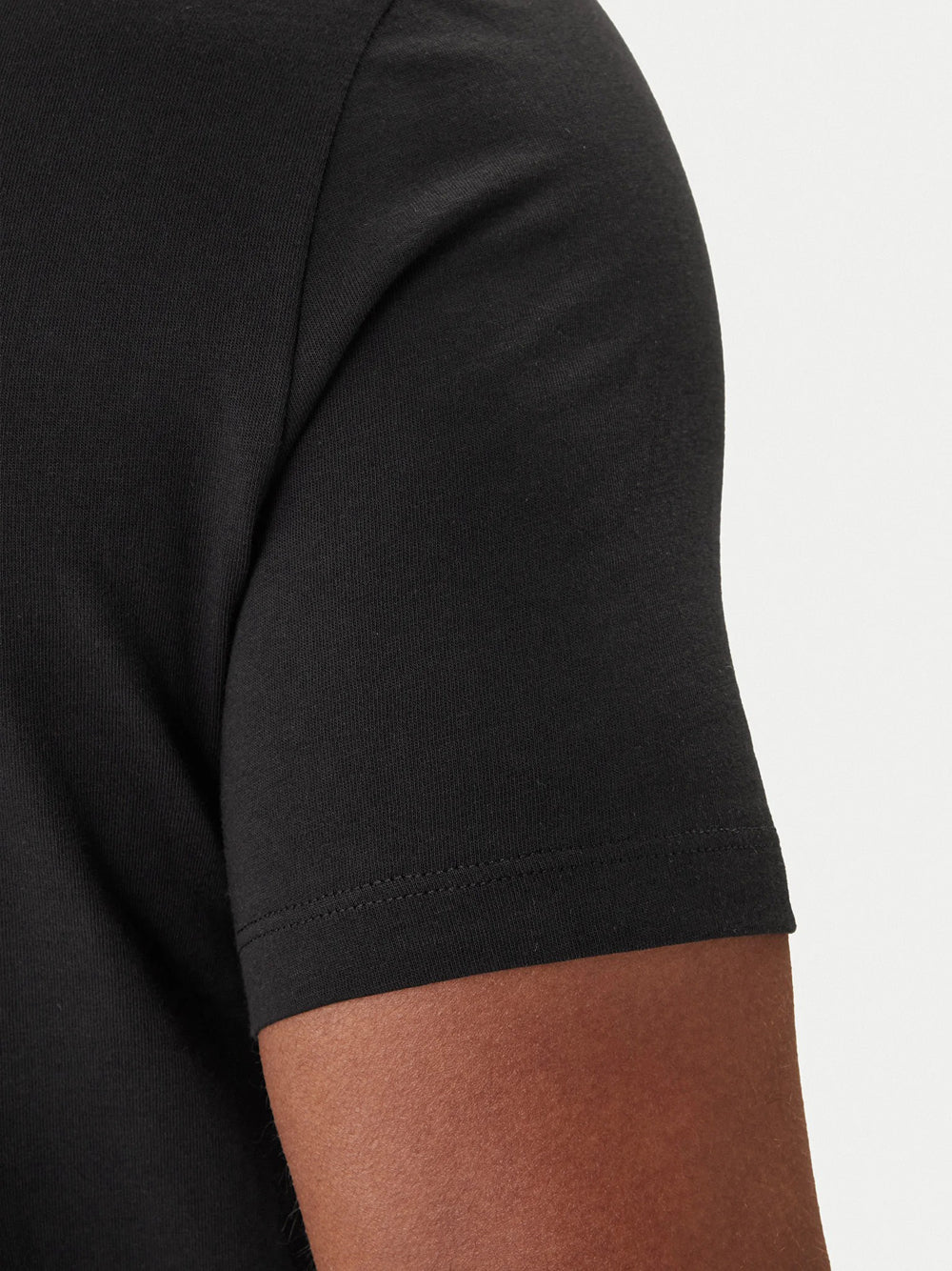 AX T-shirt in jersey con logo nero uomo