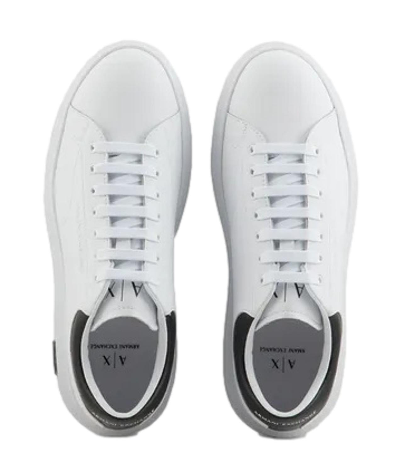 Sneakers Armani Exchange bianca e nera
