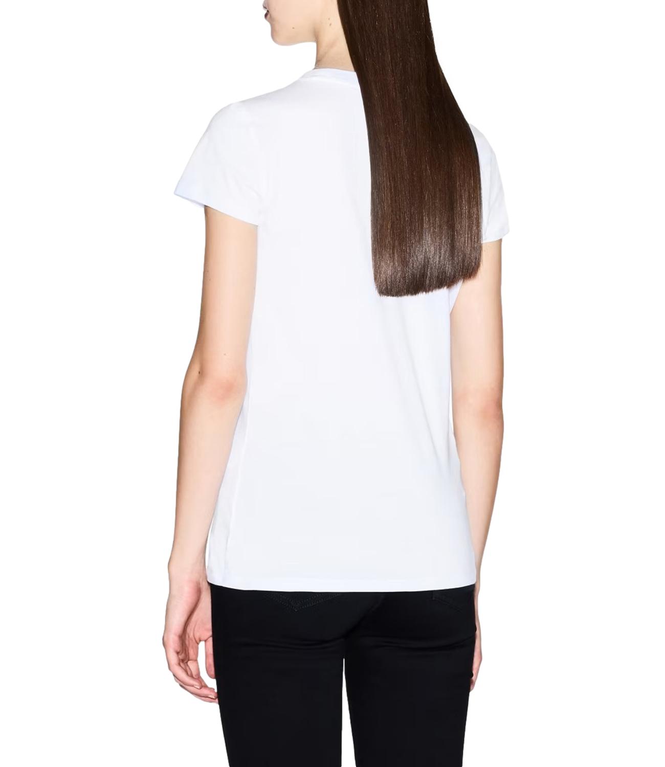 Armani Exchange T-Shirt da Donna - Optic White