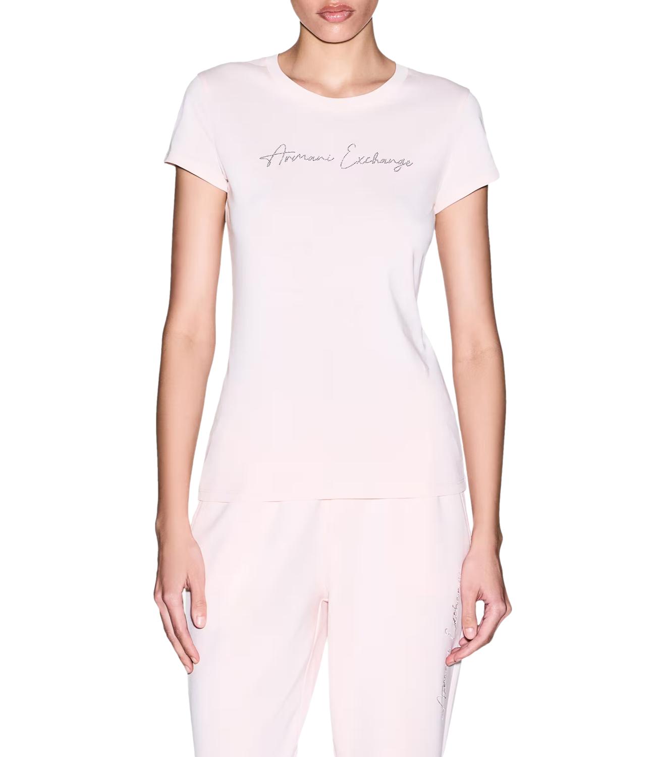 Armani Exchange T-Shirt da Donna - Salt Rose - Xw001457af10356