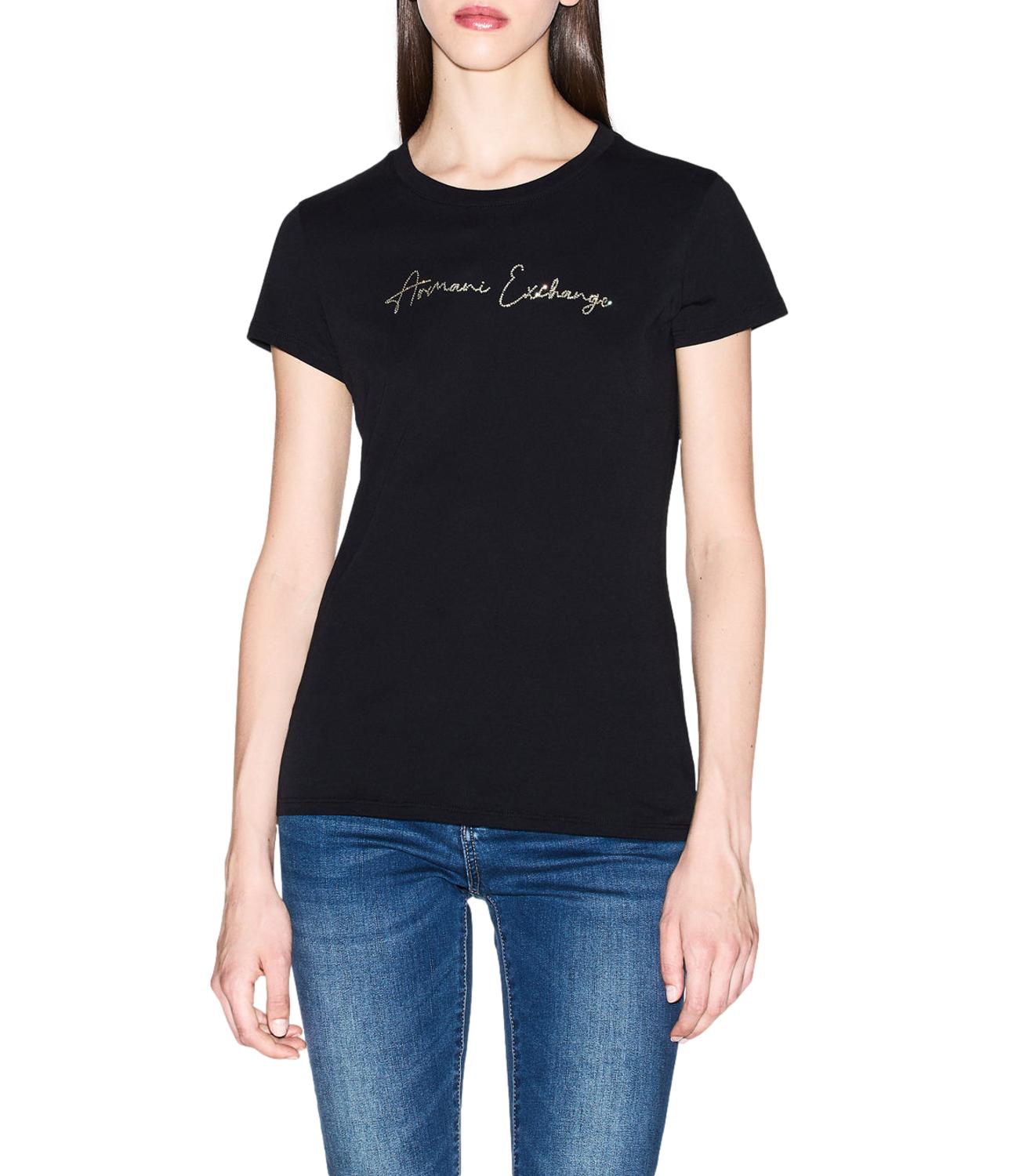 Armani Exchange T-Shirt da Donna - Black - Xw001457af10356
