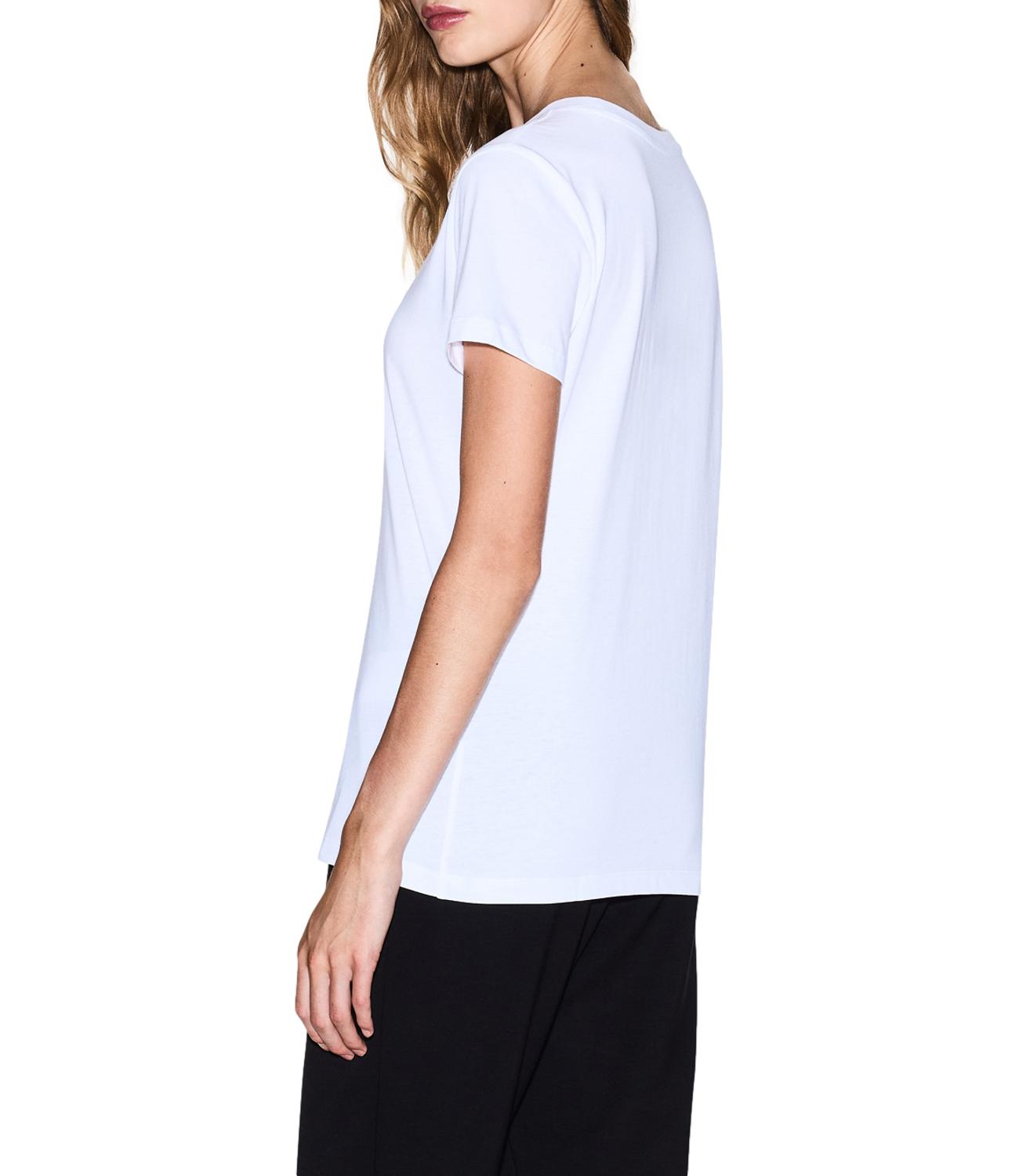 Armani Exchange T-Shirt da Donna - Optic White