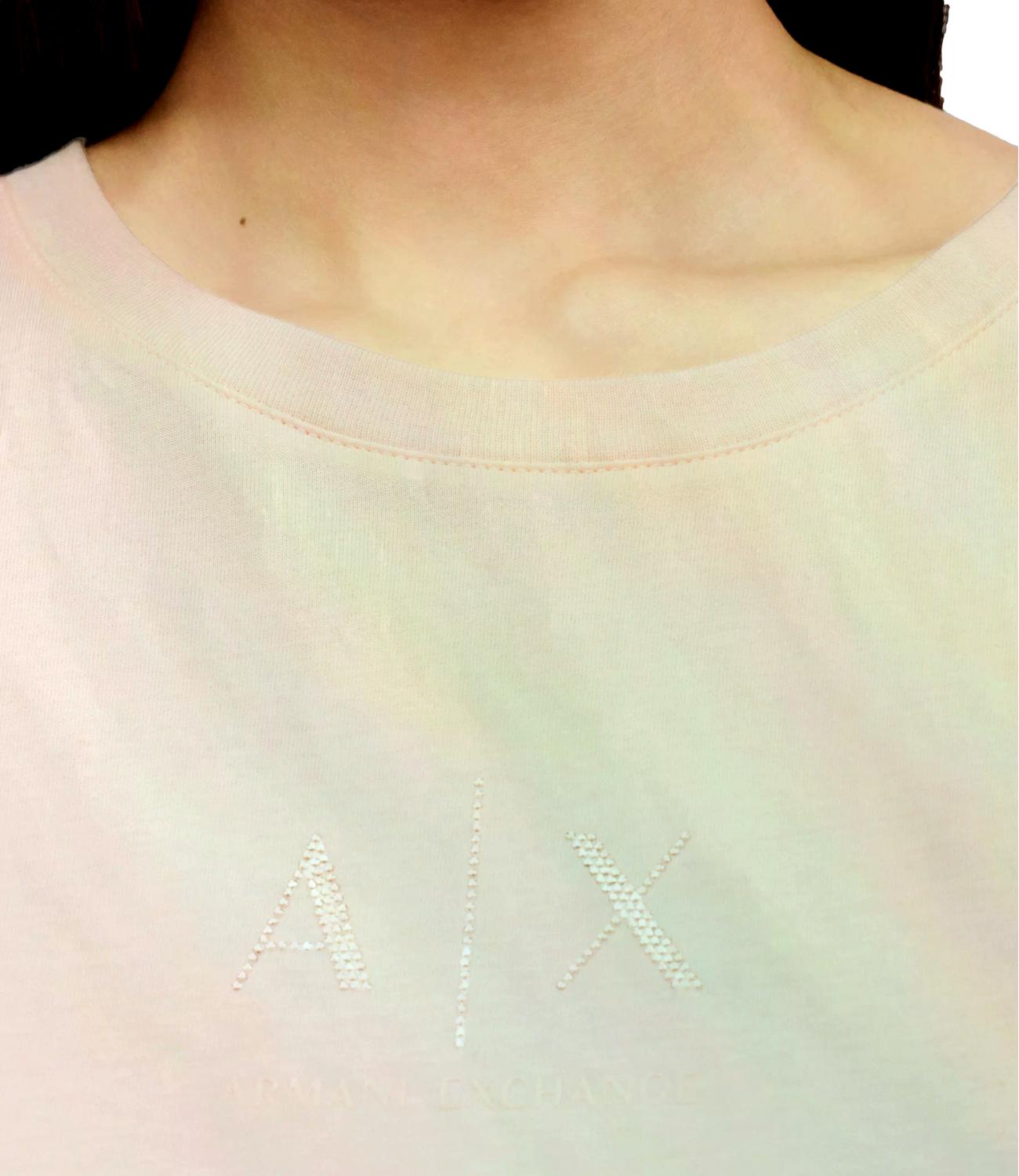 Armani Exchange T-Shirt da Donna - Salt Rose - Xw001459af10356