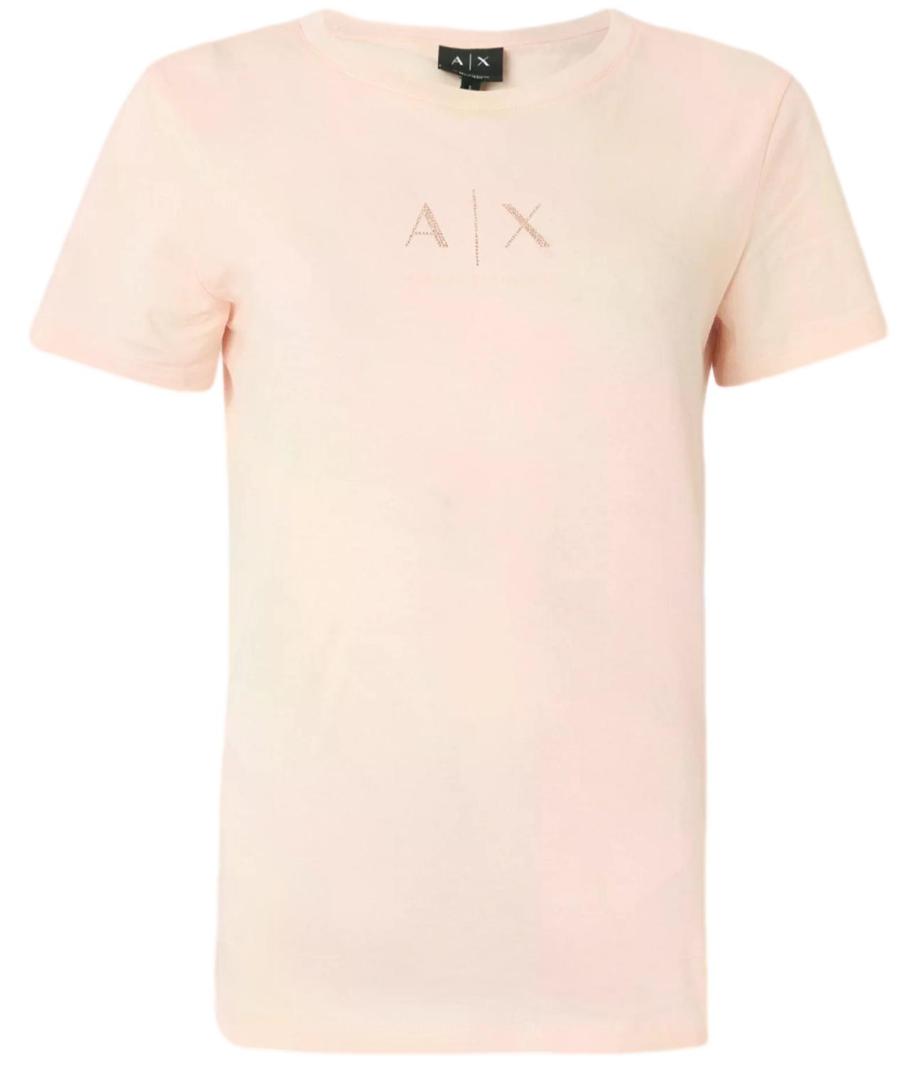 Armani Exchange T-Shirt da Donna - Salt Rose - Xw001459af10356