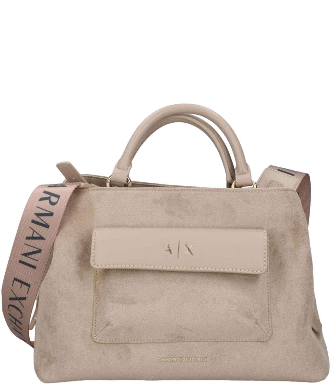 Armani Exchange Borsa da Donna - Sand