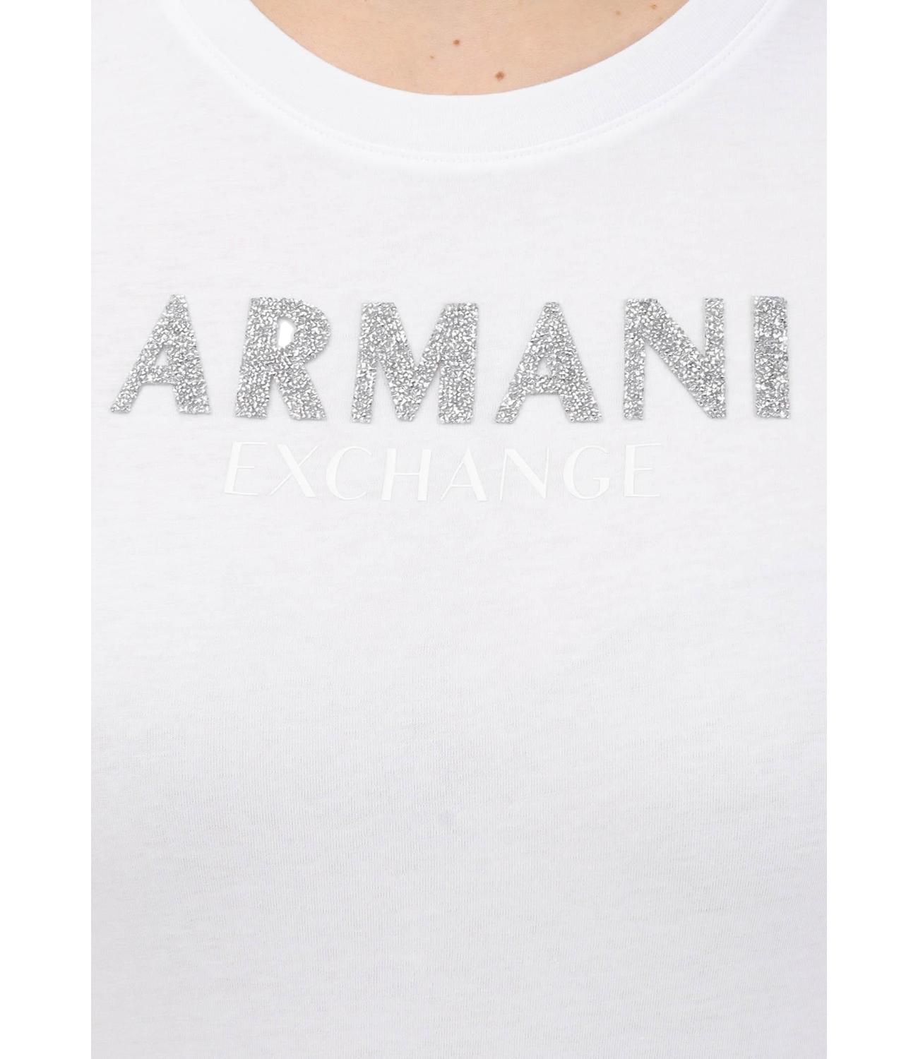 Armani Exchange T-Shirt da Donna - Optic White - Xw002106af10356