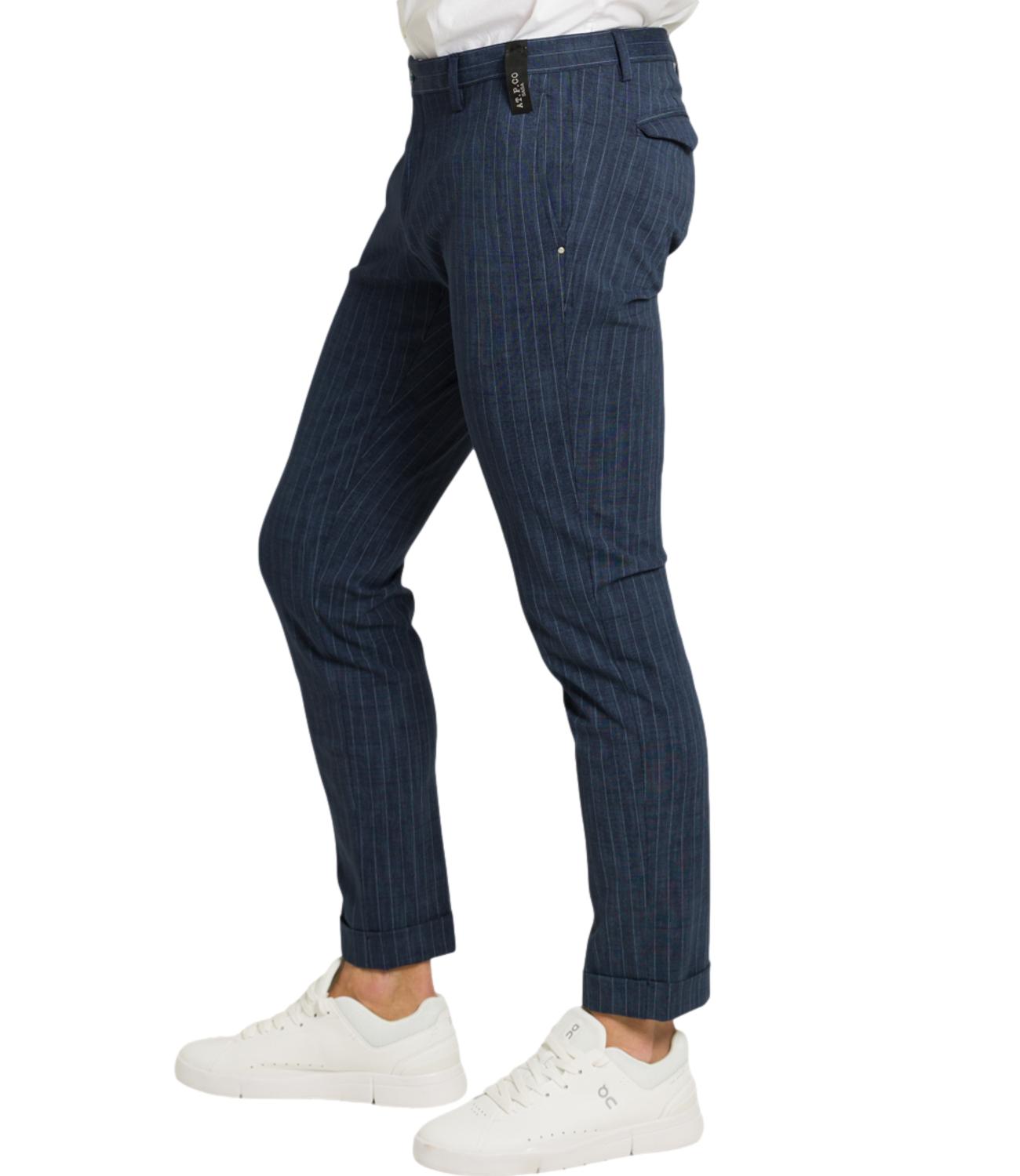 At.p.co Pantalone da Uomo - Blu - A321sasa45jr066
