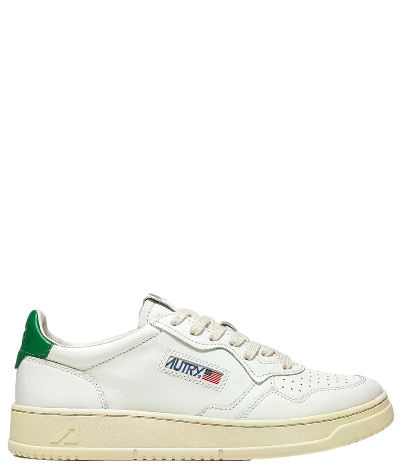 Autry Sneakers da Uomo - Bianca Verde - Aulm Ll20