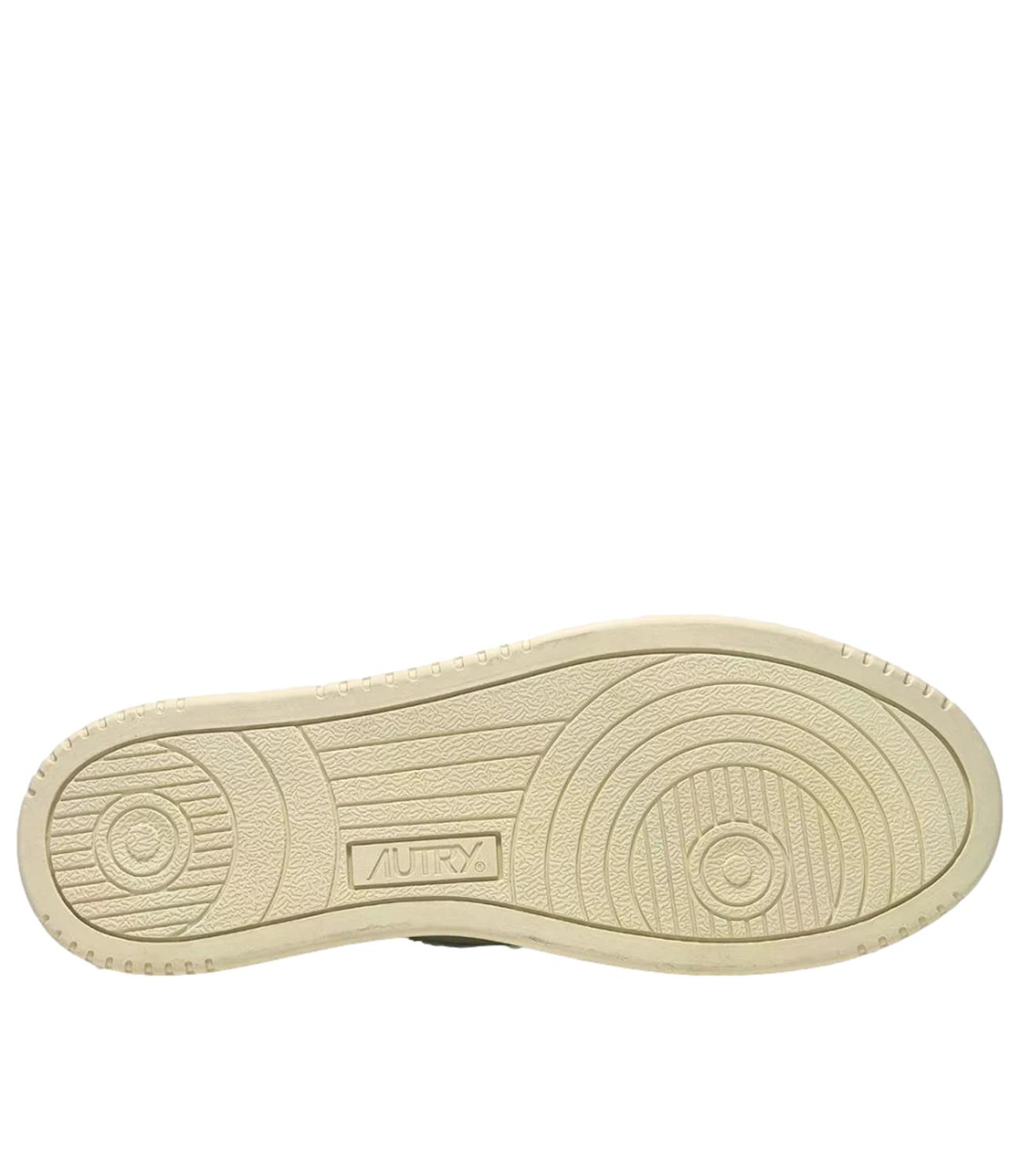 Autry Sneakers da Uomo - Bianca Verde - Aulm Ll20