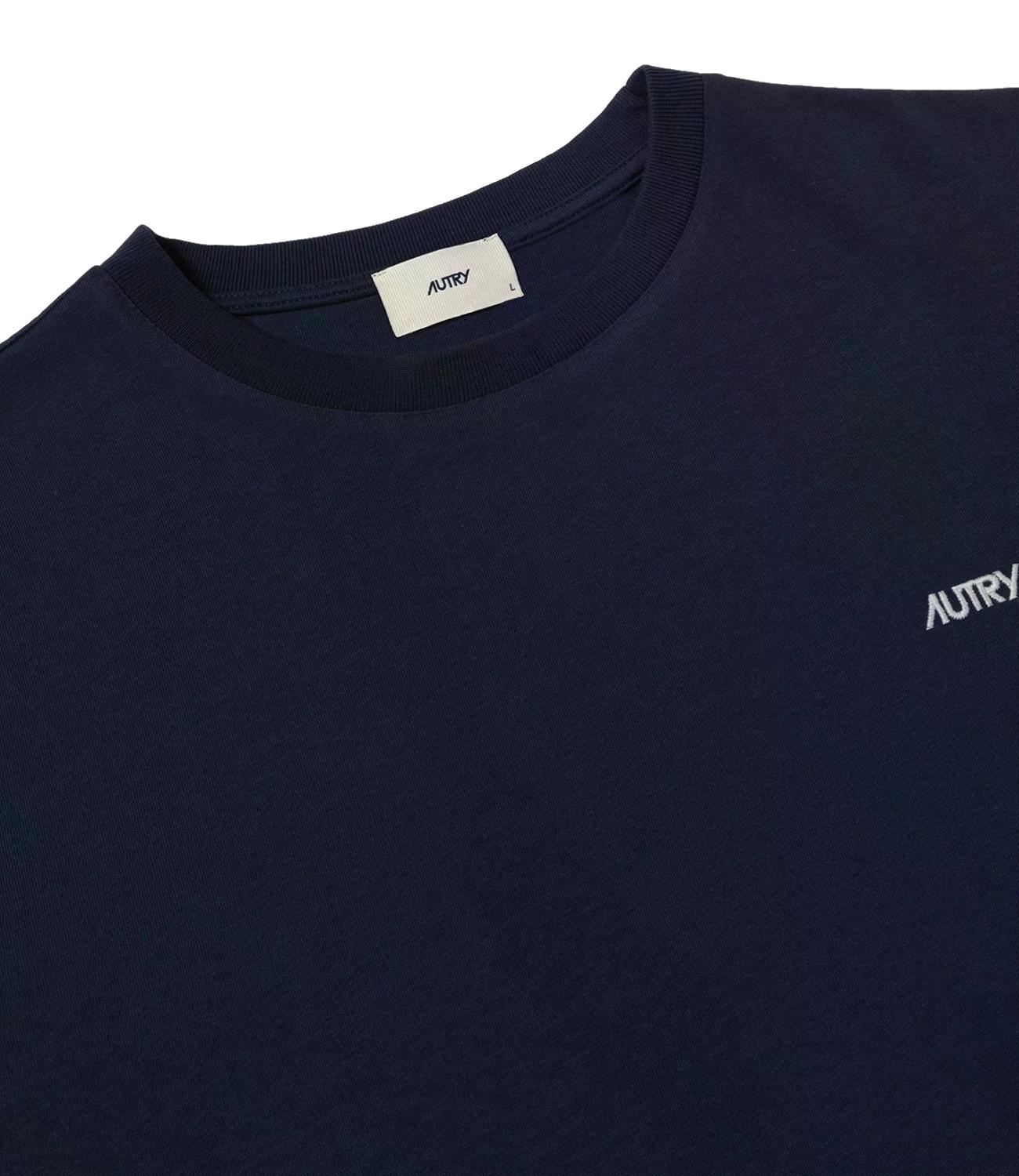 Autry T-Shirt da Uomo - Cotton Blue - Tspm 007b