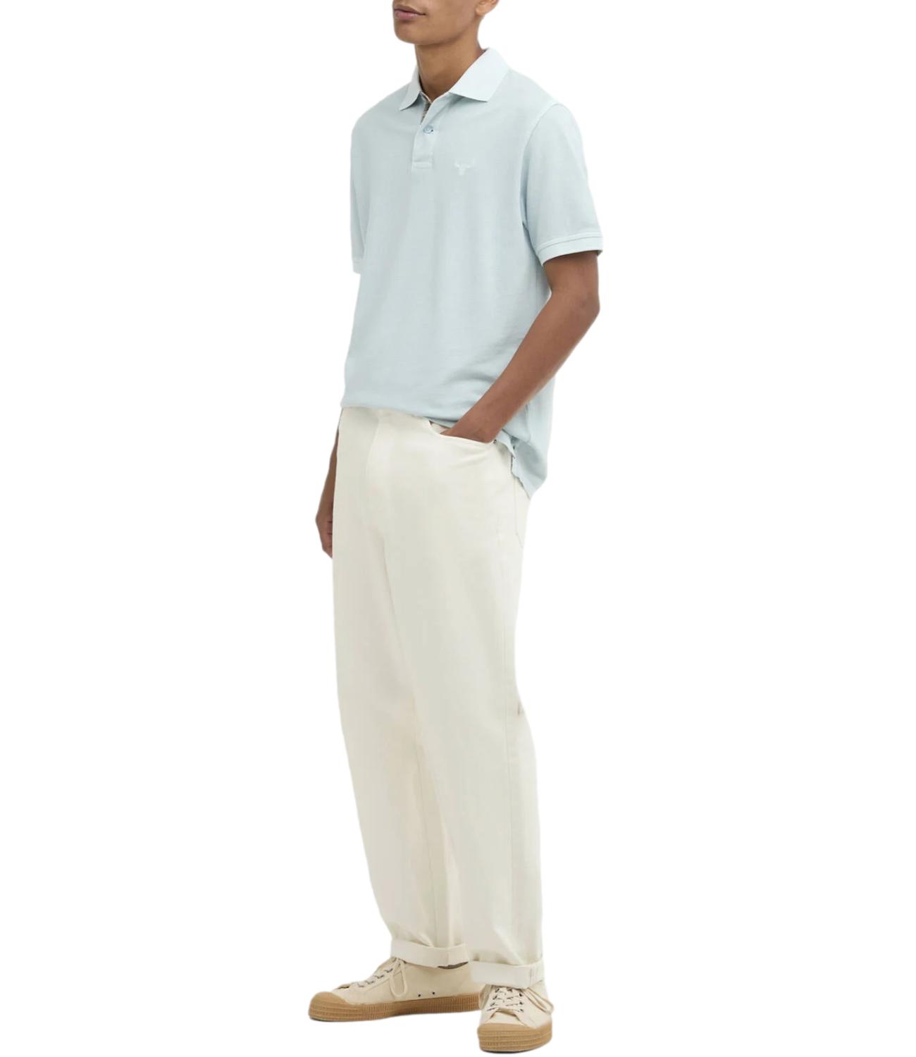 Polo celeste uomo