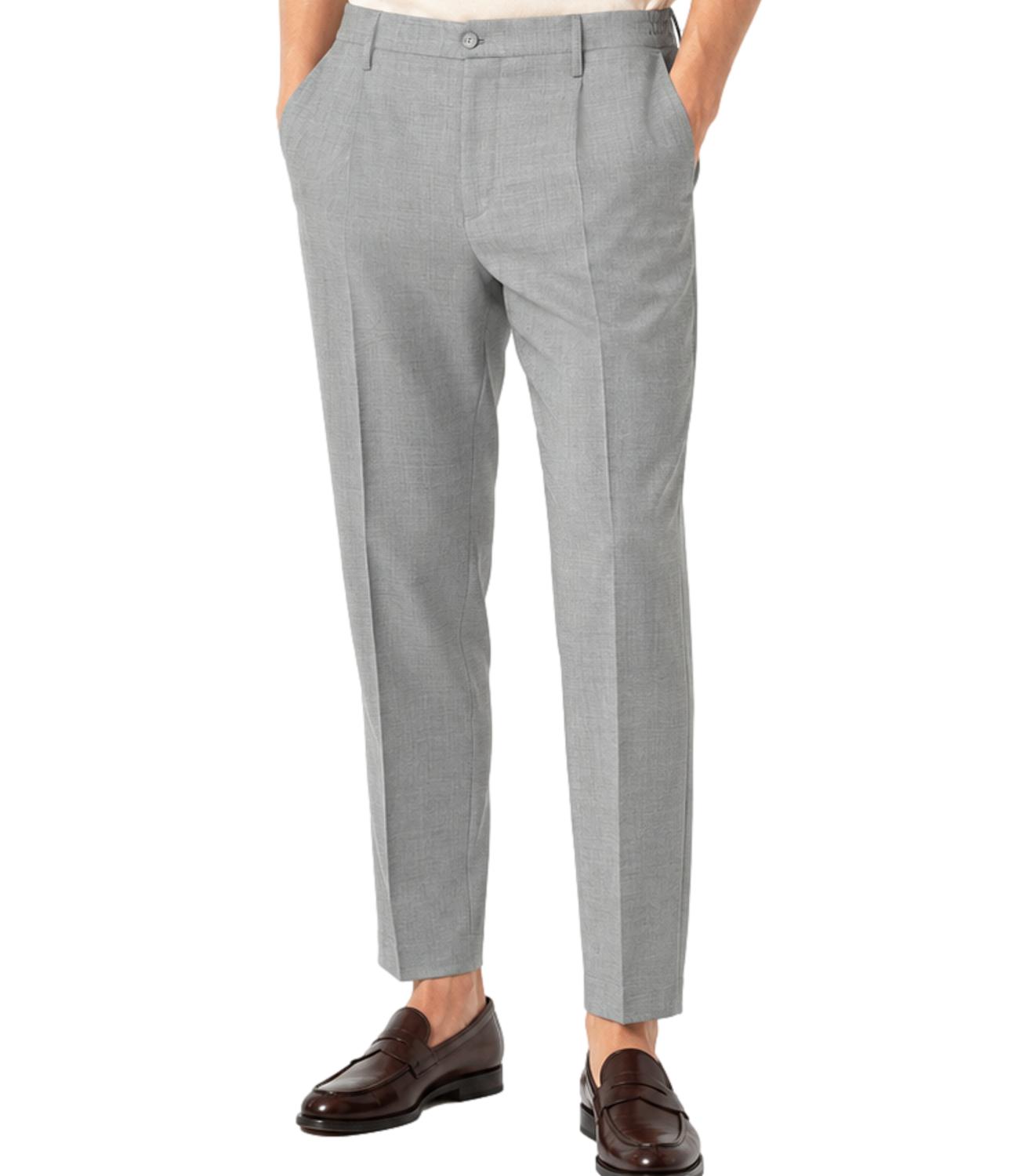 Berwich Pantalone da Uomo - Midnight - Pu19barberlongvb101