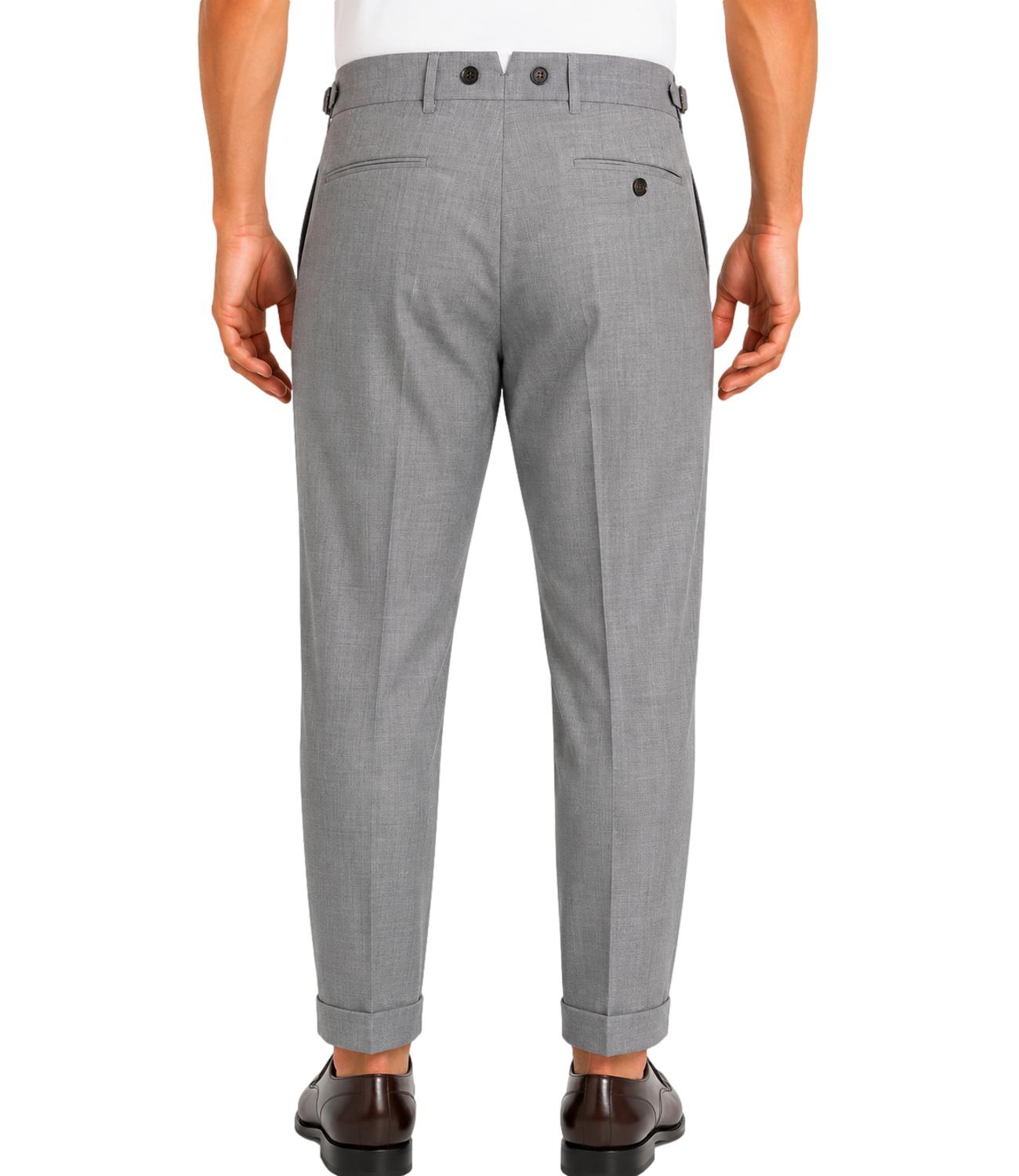 Berwich Pantalone da Uomo - Midnight - Pu19barberlongvb101