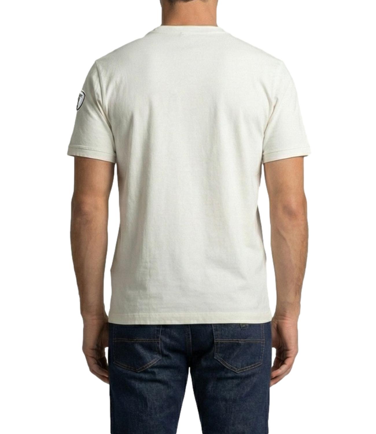 Blauer T-Shirt da Uomo - Bianco Neve