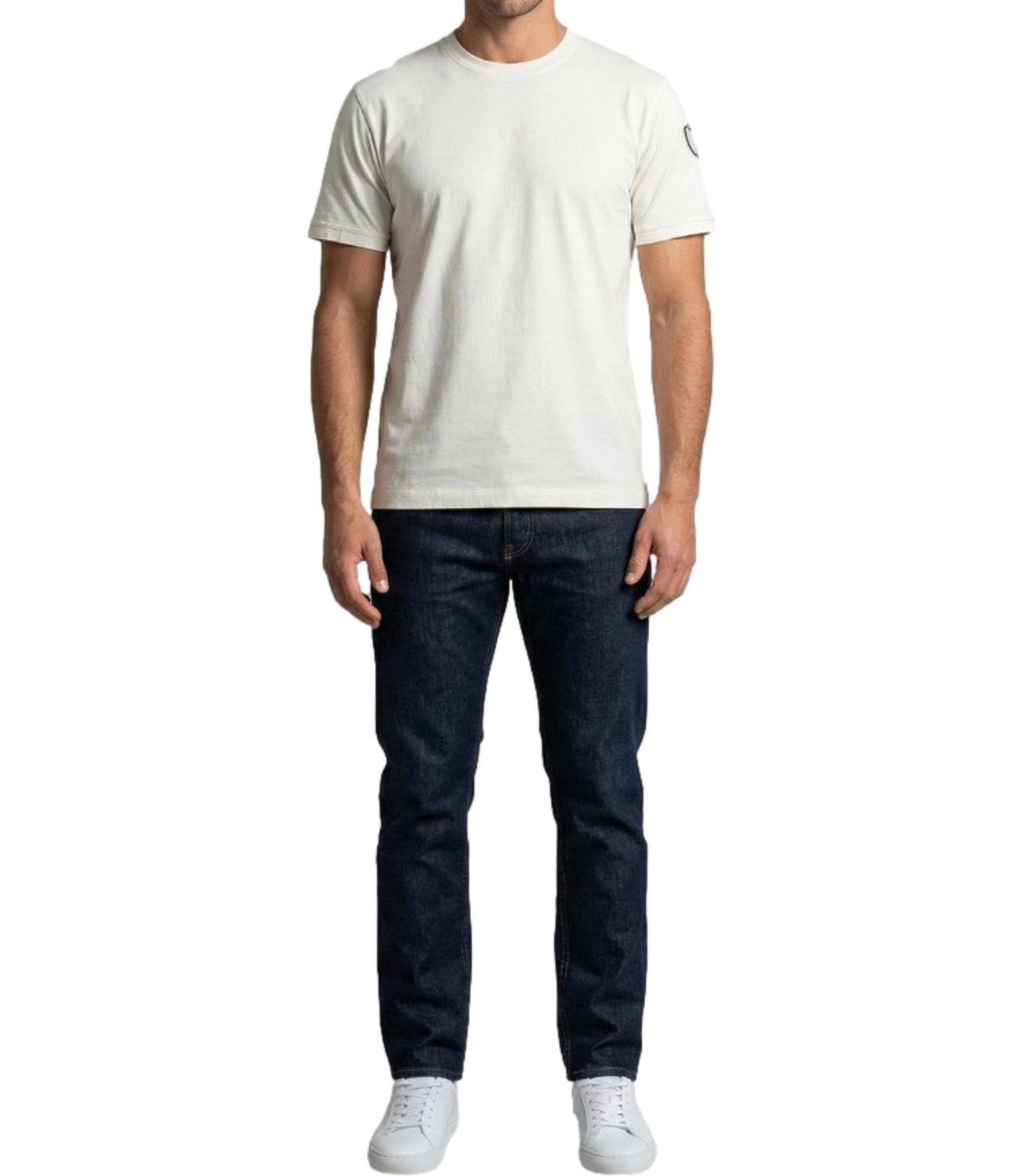 Blauer T-Shirt da Uomo - Bianco Neve