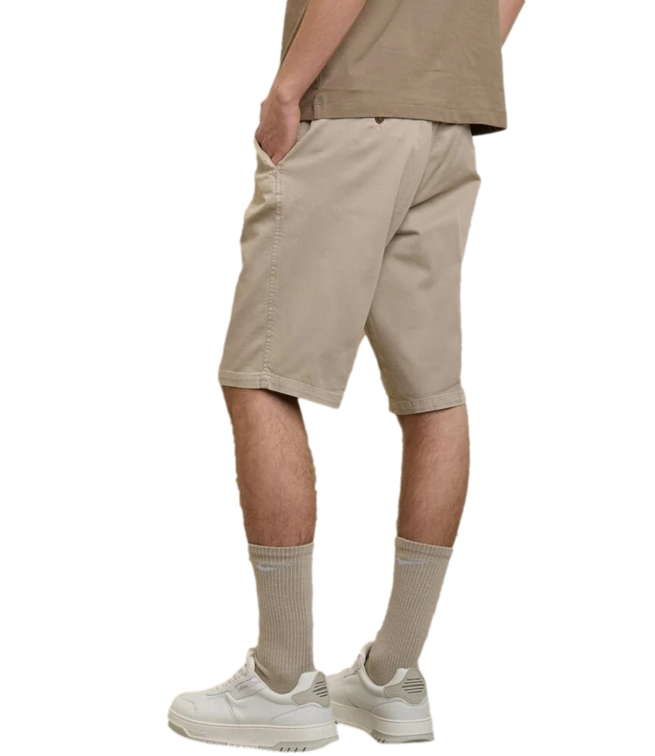 Blauer Bermuda da Uomo - Beige Naturale - 26sblup02336-007493