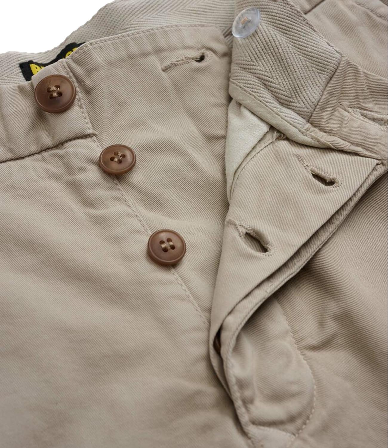 Blauer Bermuda da Uomo - Beige Naturale - 26sblup02336-007493