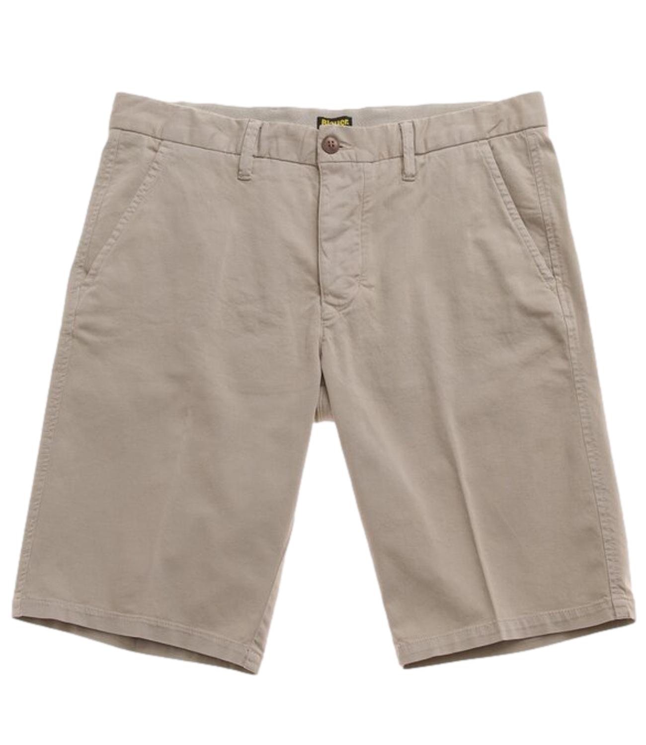 Blauer Bermuda da Uomo - Beige Naturale - 26sblup02336-007493