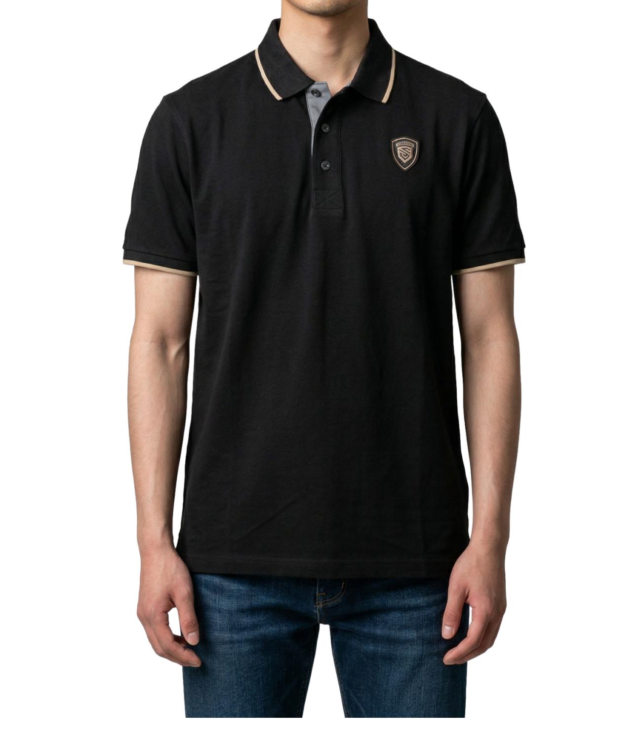 Blauer Polo da Uomo - Nero