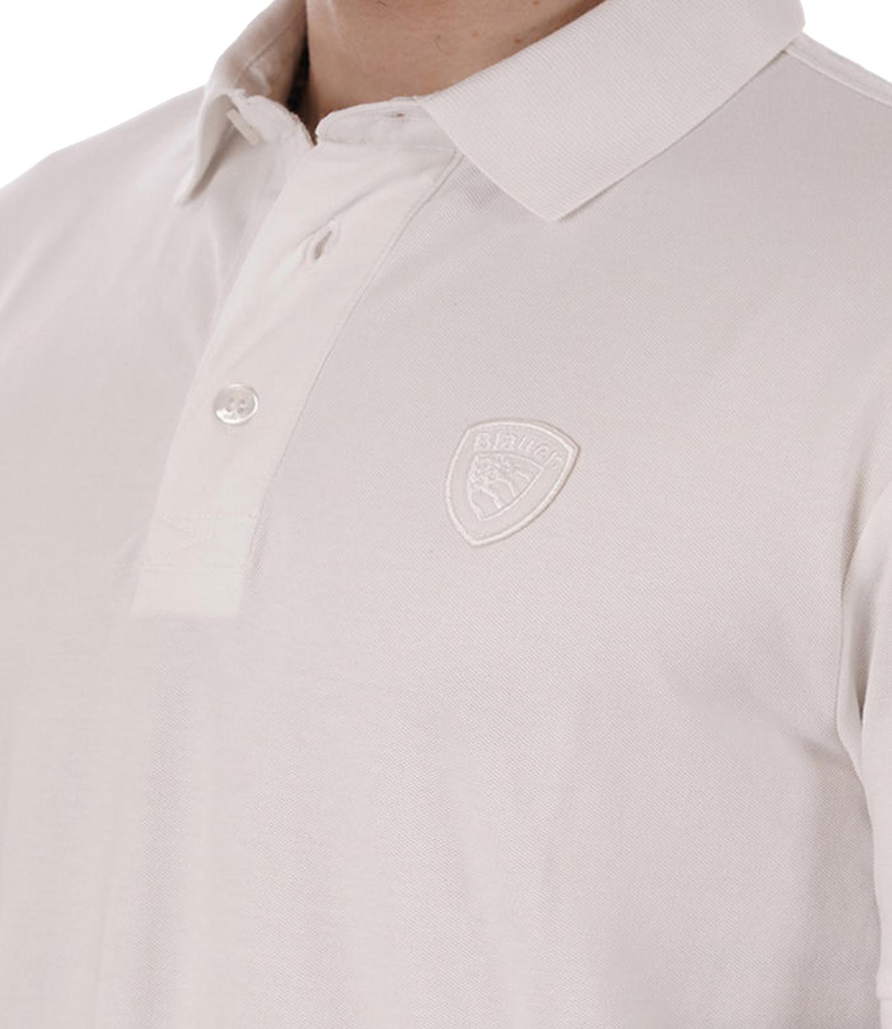Blauer Polo da Uomo - Bianca - 26sblut02298-007440