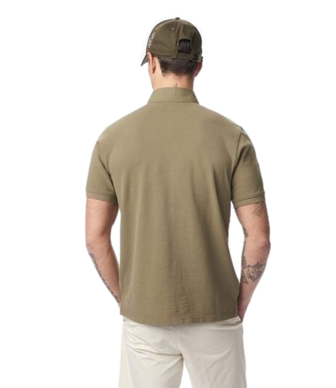 Blauer Polo da Uomo - Green 60h - 26sblut02298-007440