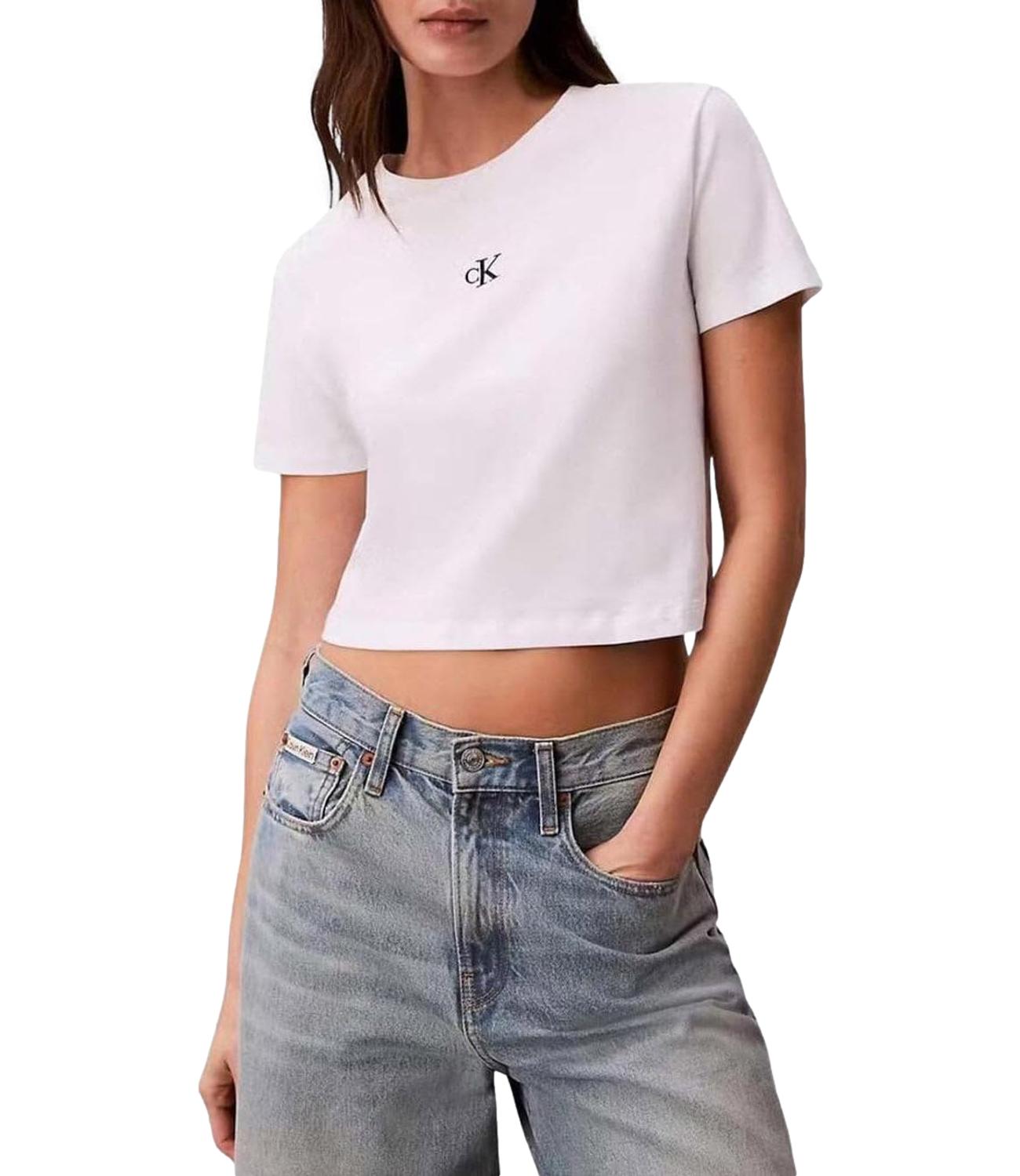 Calvin Klein T-Shirt da Donna - Yaf Bright White - Lv047ab213