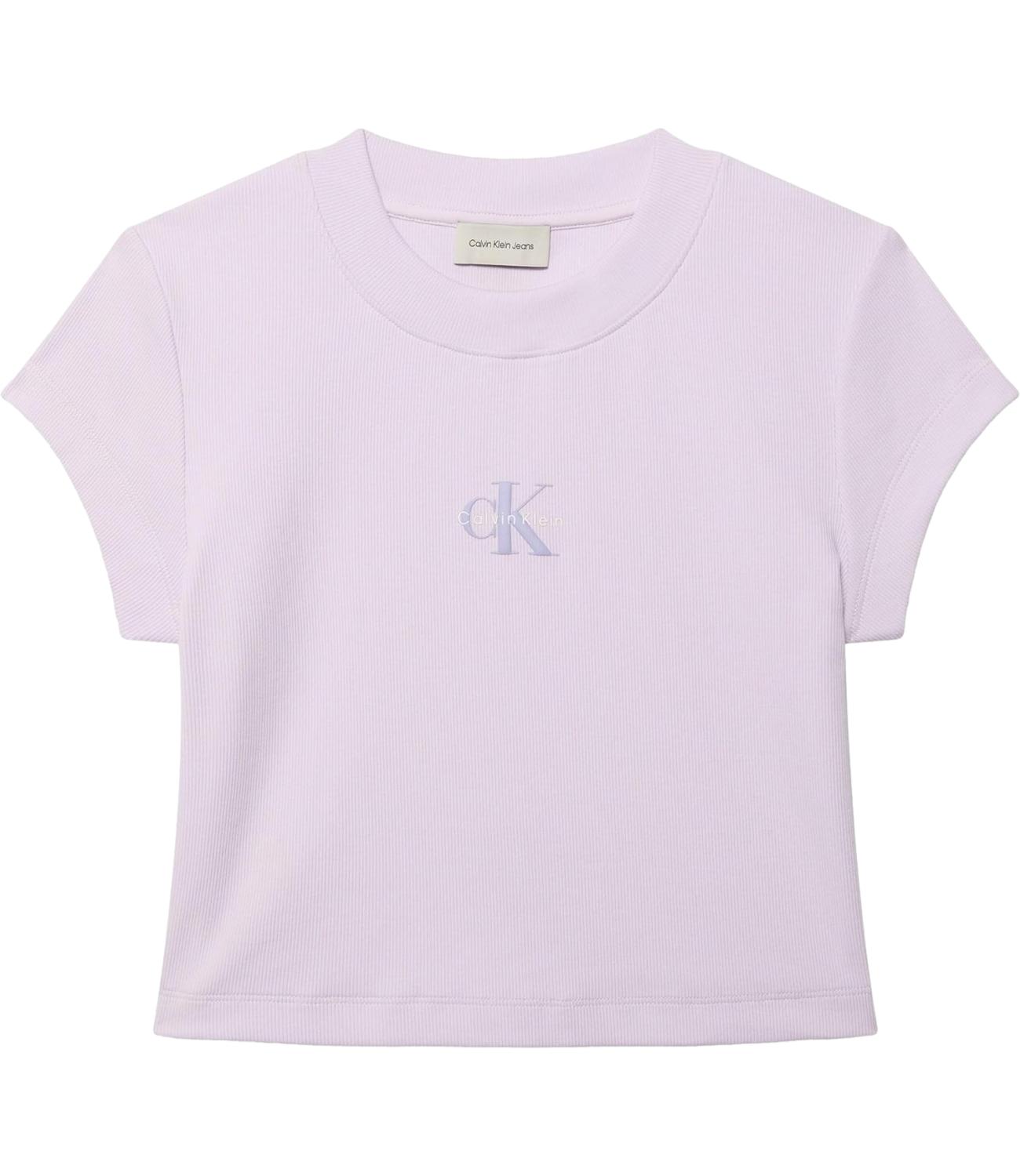 Calvin Klein T-Shirt da Donna - 3oq Island Lilac - Lv047ab802