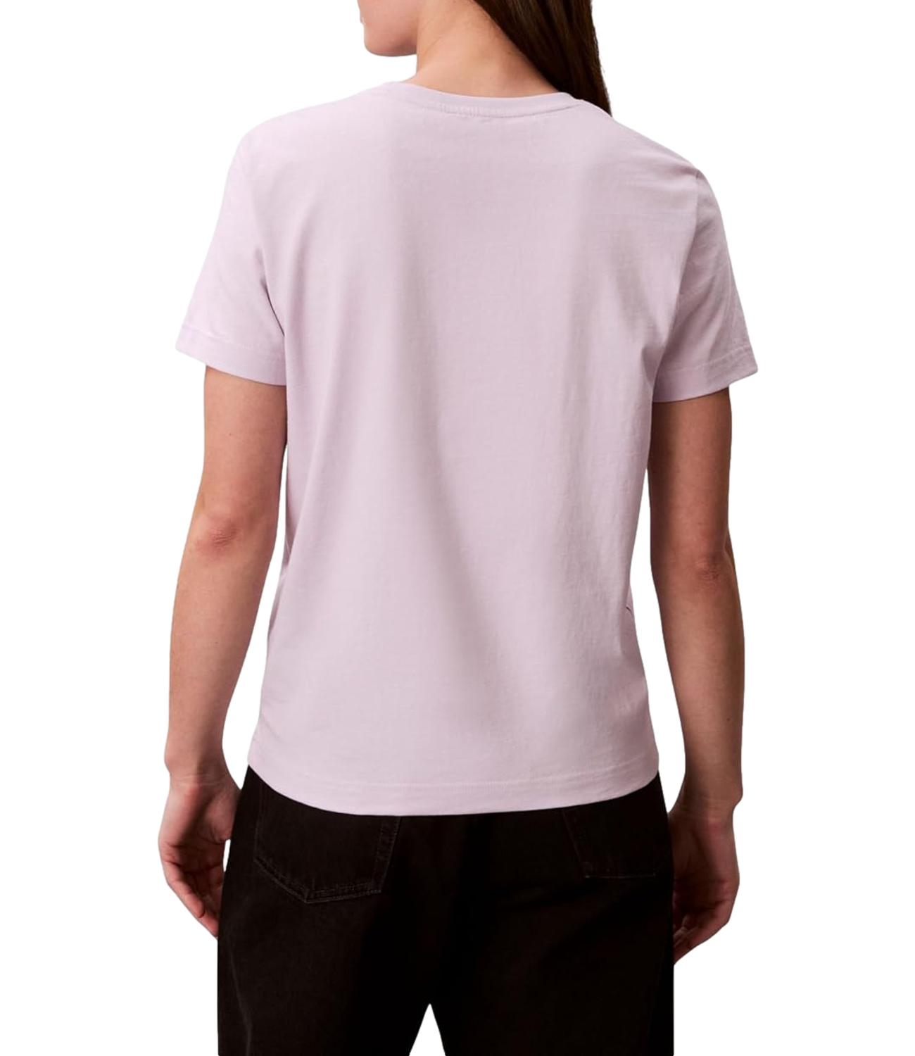 Calvin Klein T-Shirt da Donna - 3oq Island Lilac - Lv047b224g